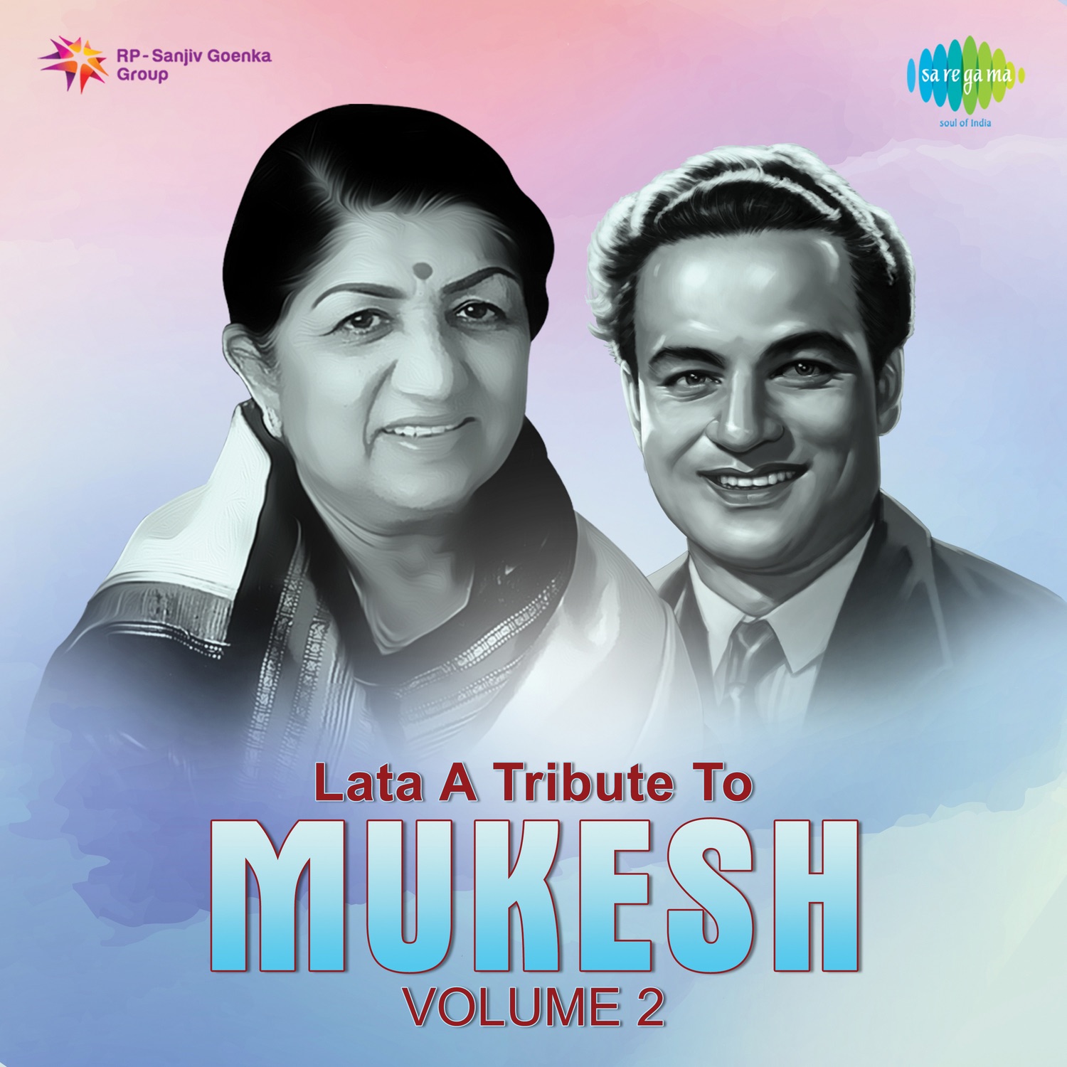 Lata a Tribute to Mukesh, Vol. 2 album cover