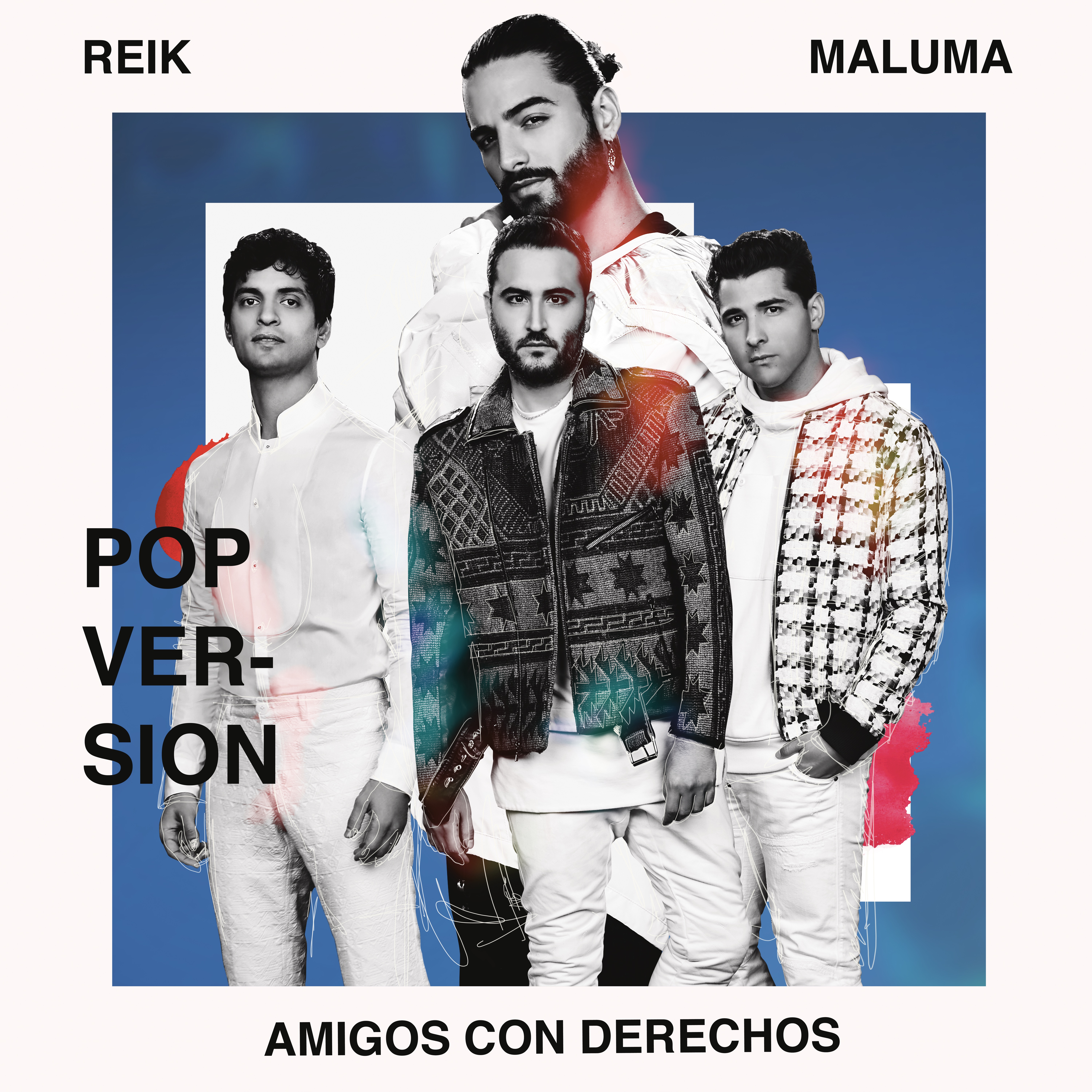 Amigos Con Derechos (Versión Pop) - Single album cover