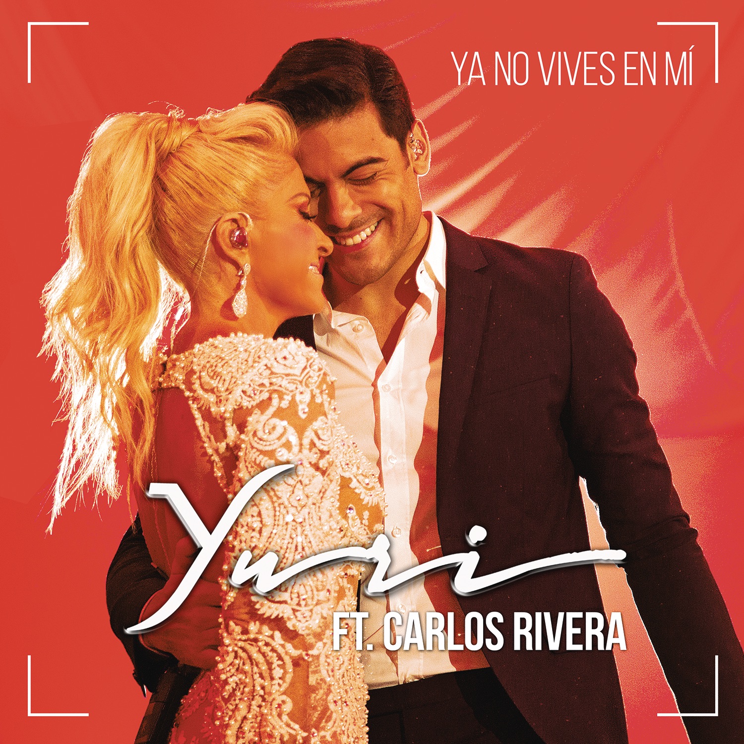 Ya No Vives en Mí (Versión Pop) [feat. Carlos Rivera] - Single album cover