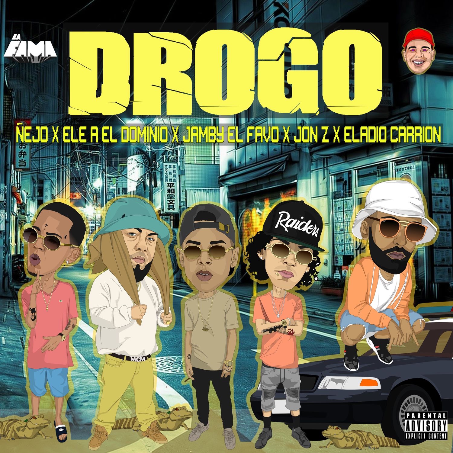 Drogo (feat. Jamby el Favo, Jon Z, Eladio Carrion & Ele A) - Single album cover
