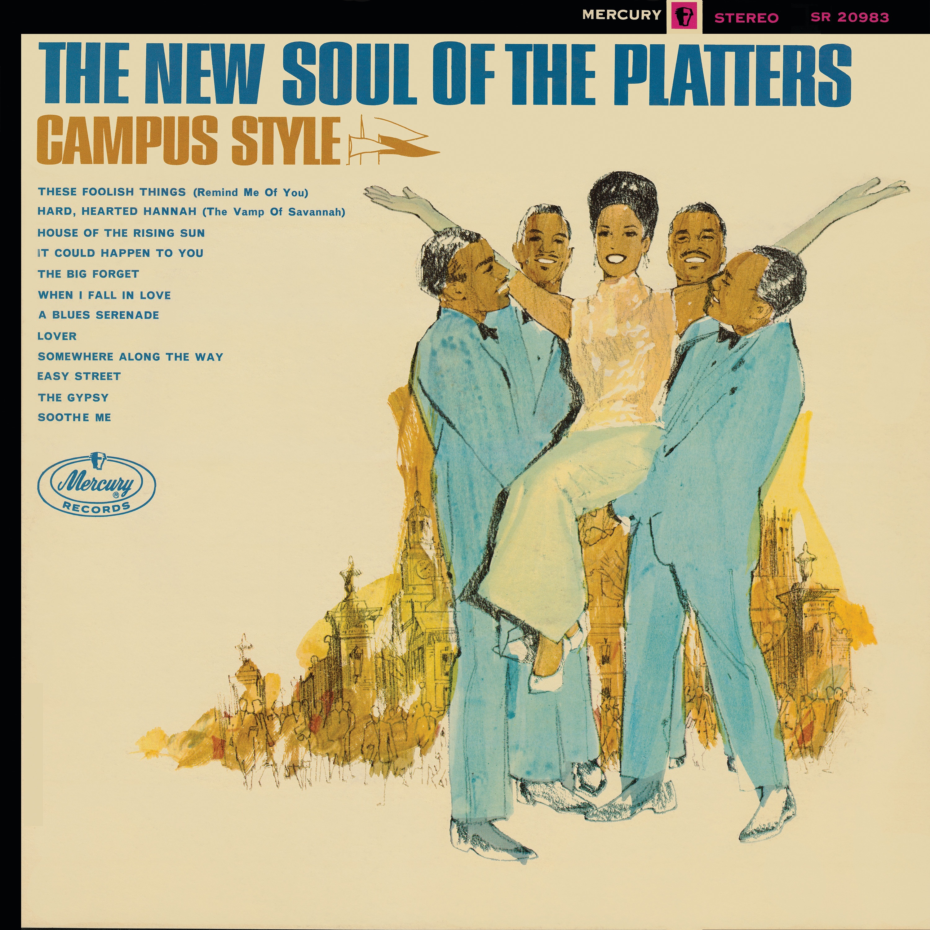 The New Soul Of The Platters - Campus Style album cover
