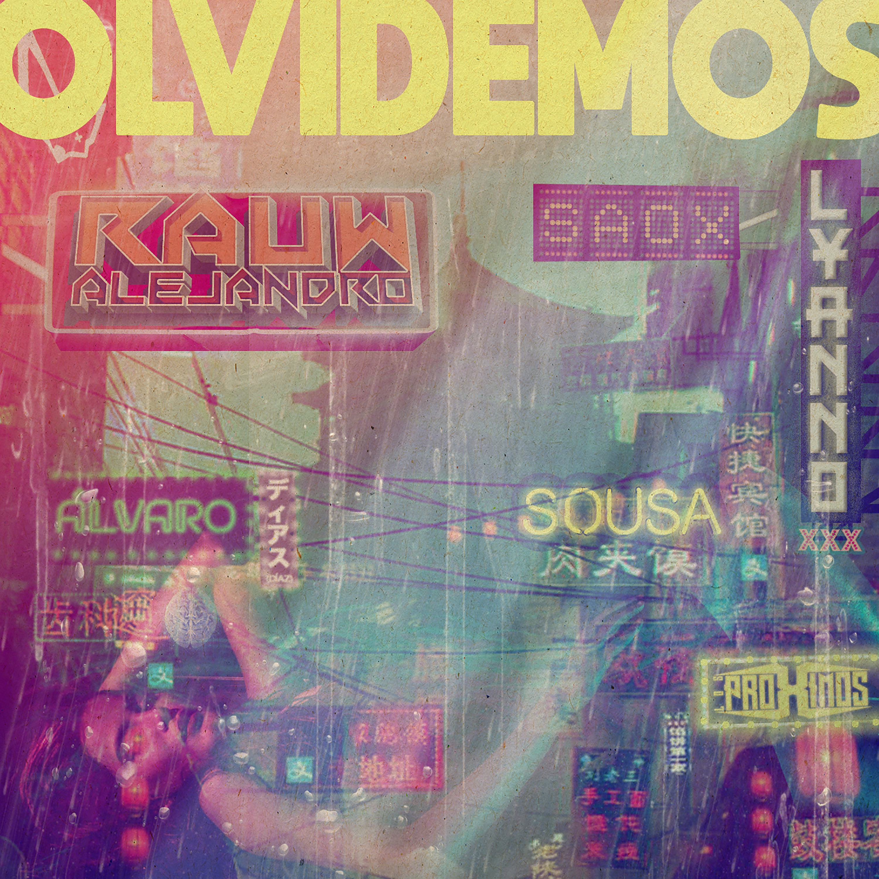 Olvidemos (feat. Álvaro Díaz, Sousa & Saox) - Single album cover