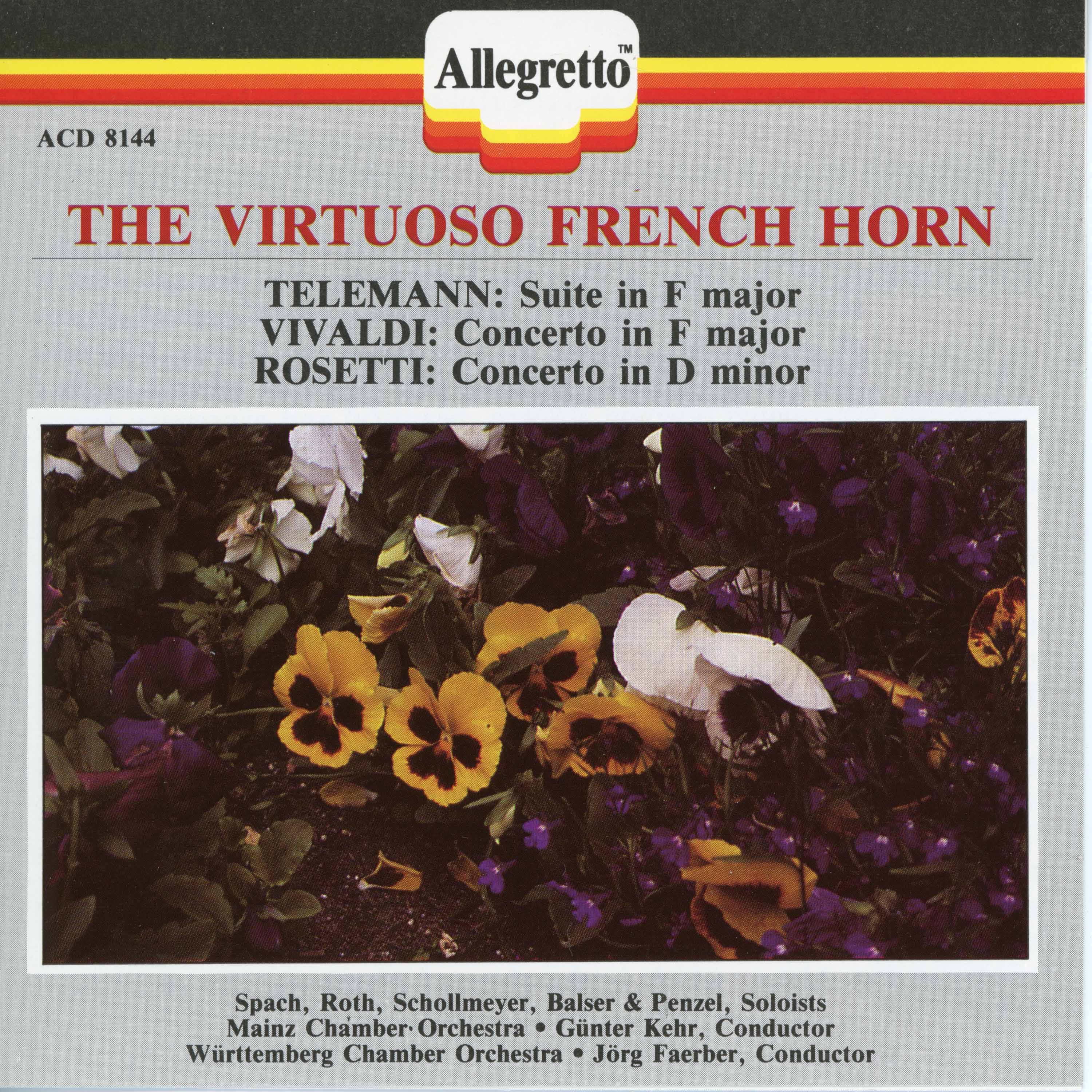 The Virtuoso French Horn album cover