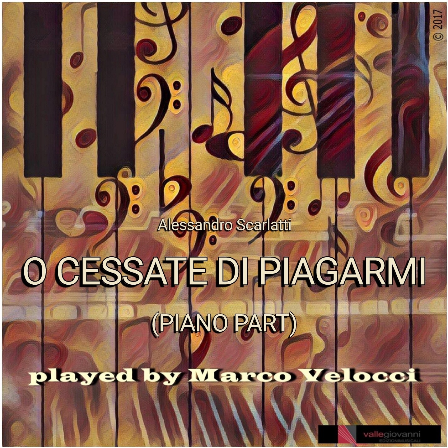 O cessate di piagarmi (Karaoke Version) - Single album cover