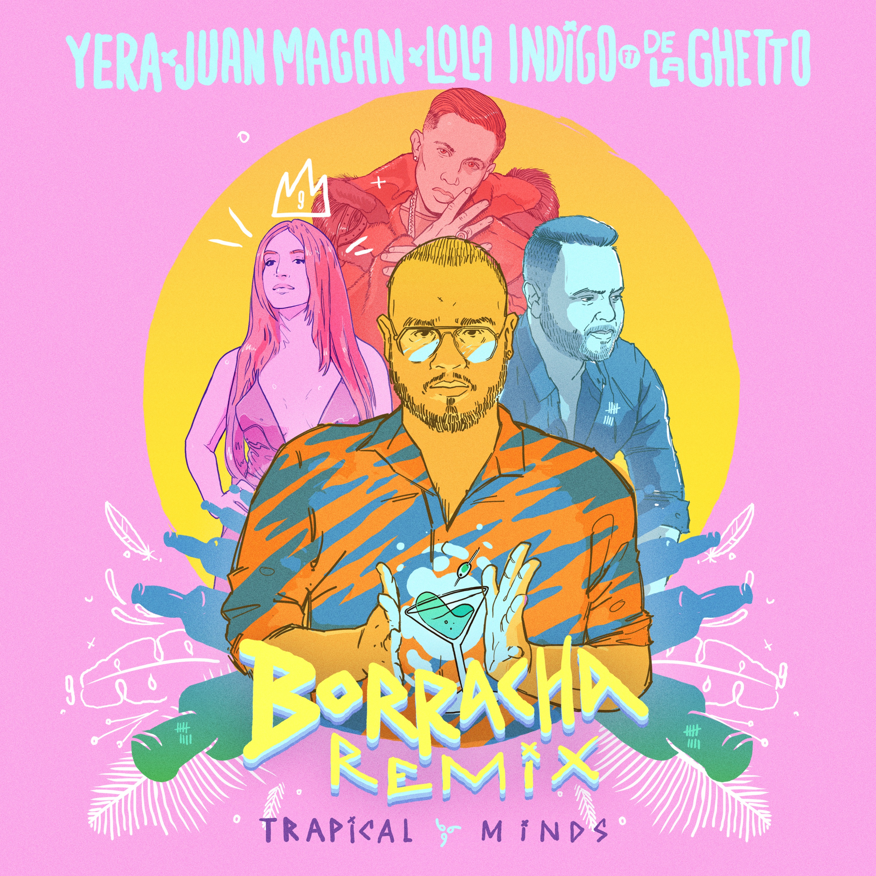 Borracha (Remix) [feat. De La Ghetto] - Single album cover