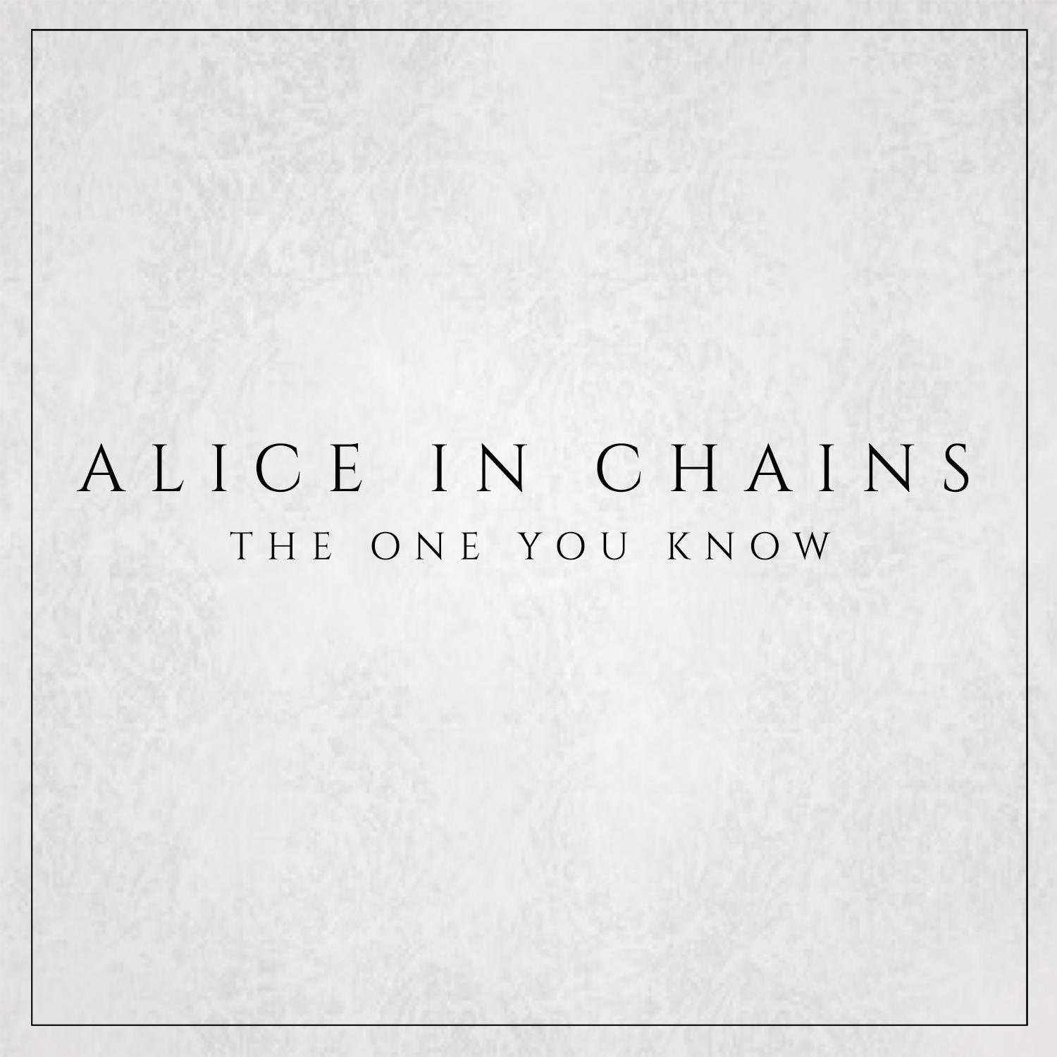 The One You Know - Single album cover