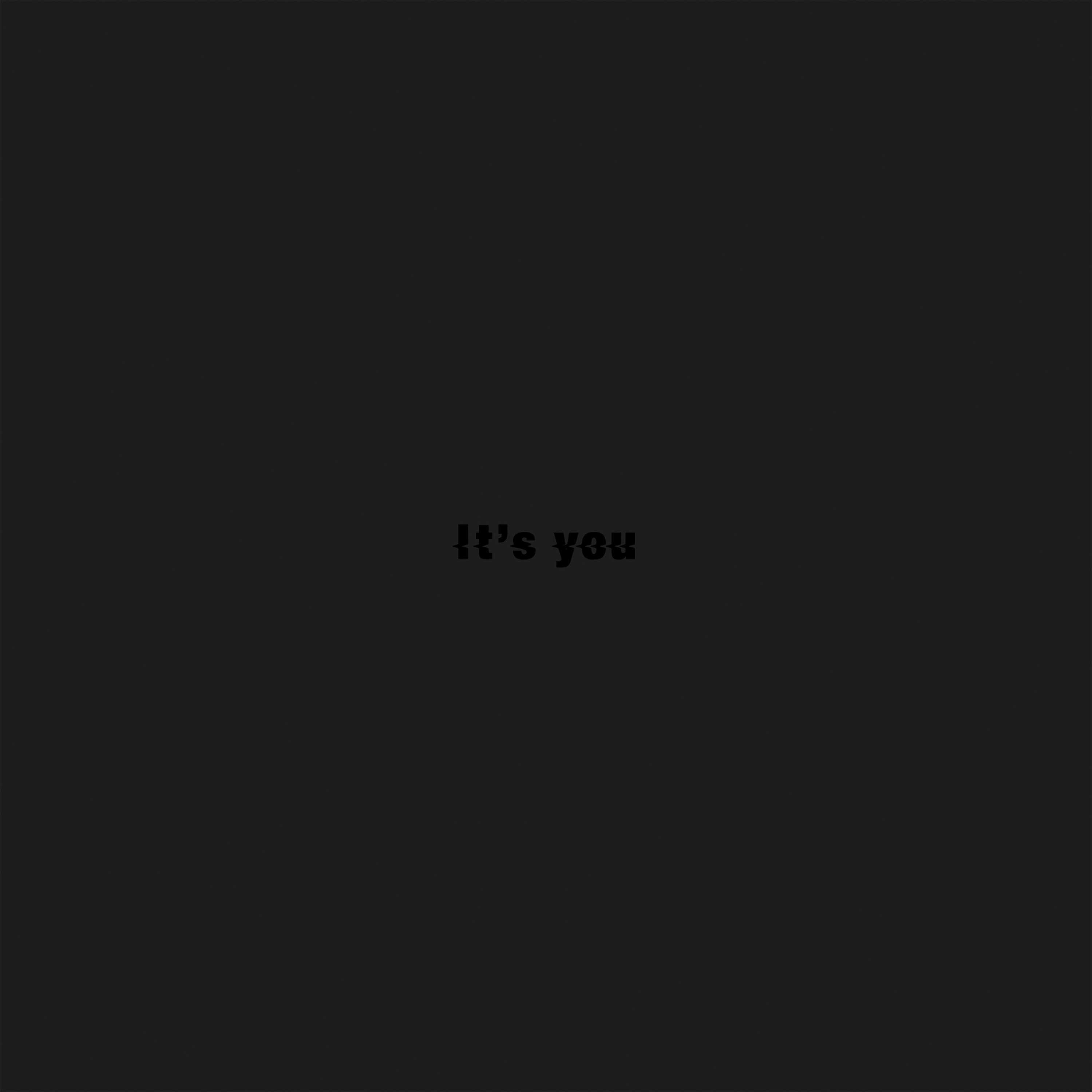 It's You - Single album cover