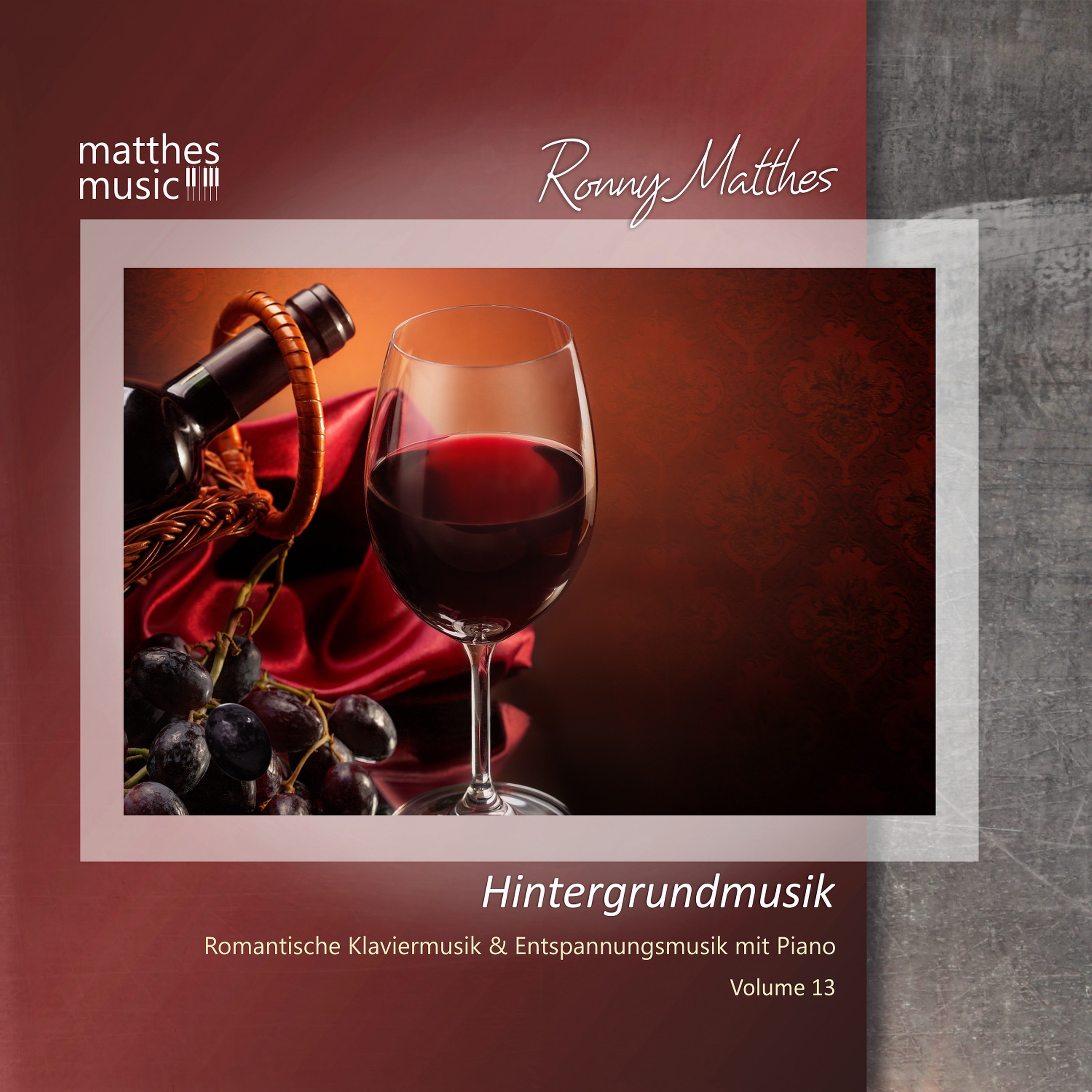 Hintergrundmusik, Vol. 13 - Romantische Klaviermusik & Entspannungsmusik mit Piano album cover