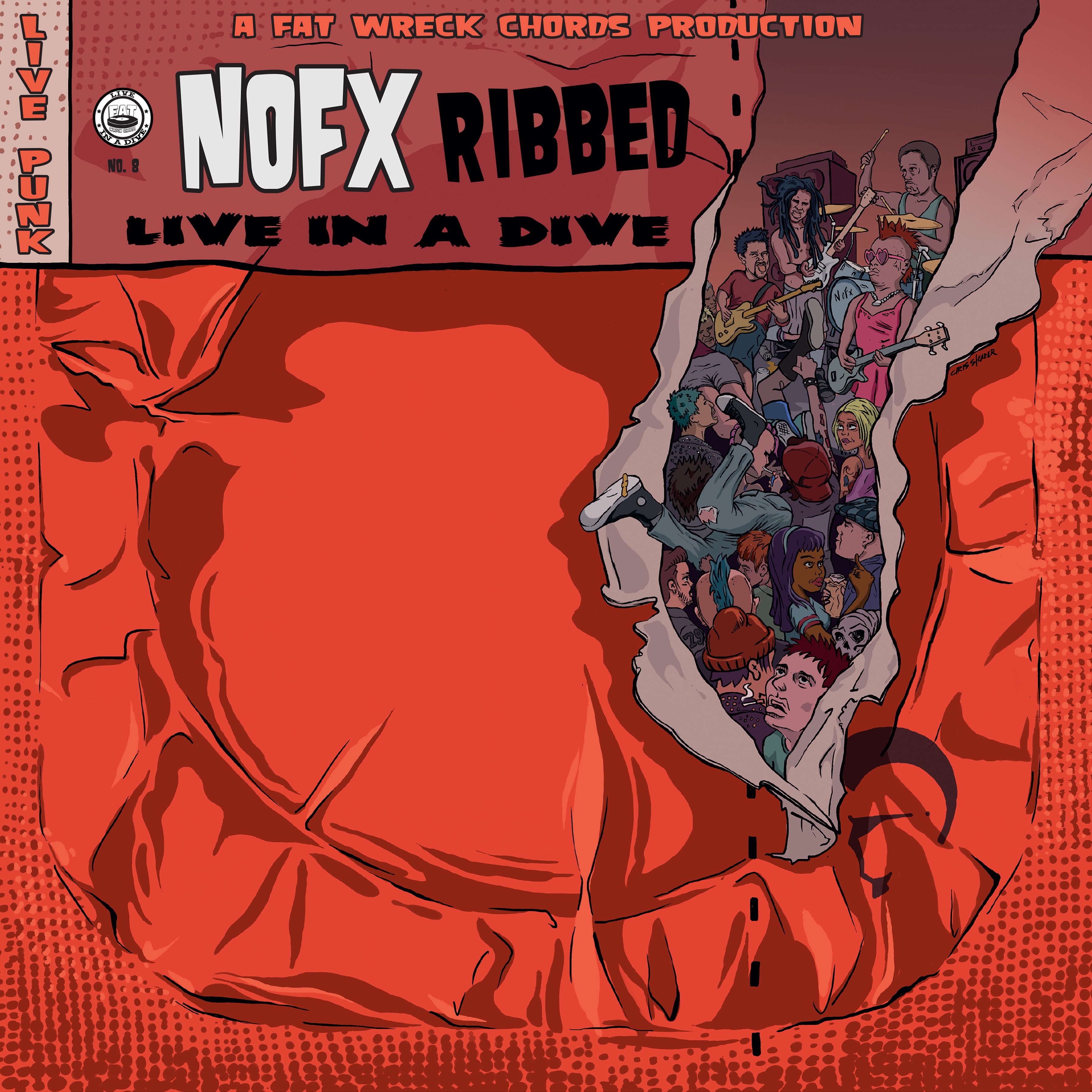 Ribbed - Live In a Dive album cover
