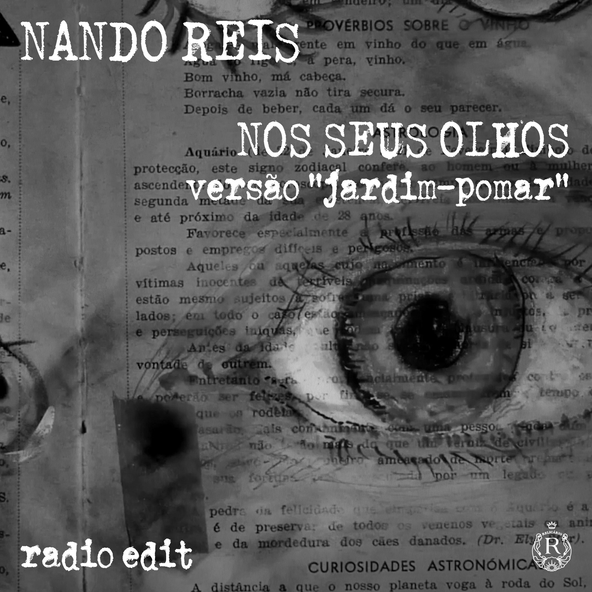Nos Seus Olhos (Versão Jardim-Pomar) [Radio Edit] - Single album cover