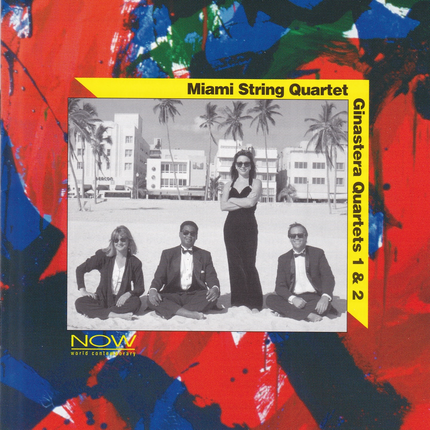 Alberto Ginastera, Miami String Quartet album cover