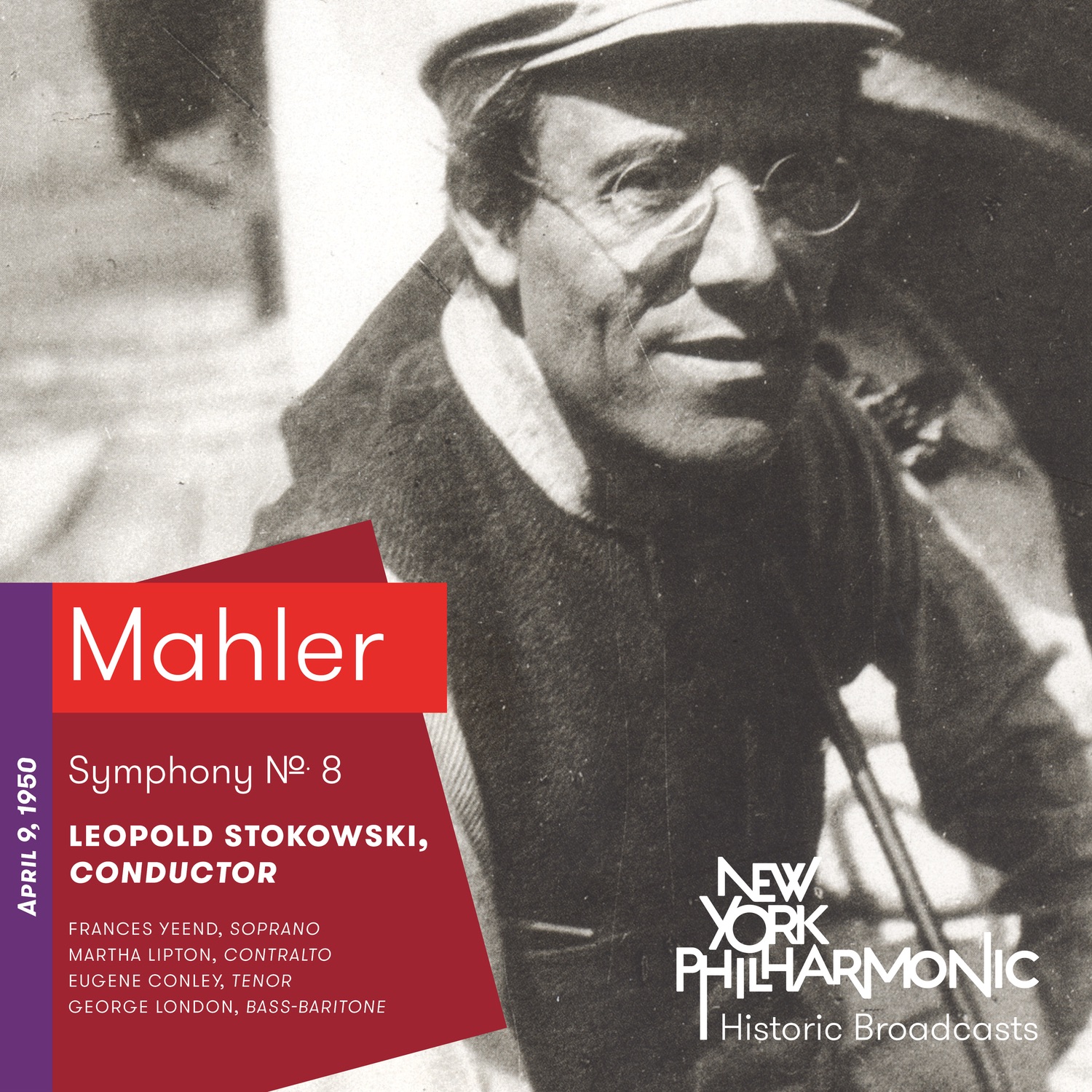 Mahler: Symphony No. 8 (Recorded 1950) album cover