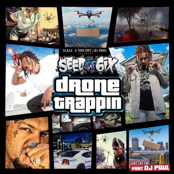 Drone Trappin' (feat. DJ Paul) - Single album cover