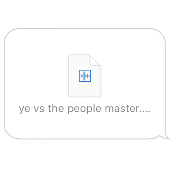 Ye vs. the People (starring T.I. as the People) - Single album cover