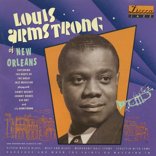 Louis Armstrong of New Orleans album cover