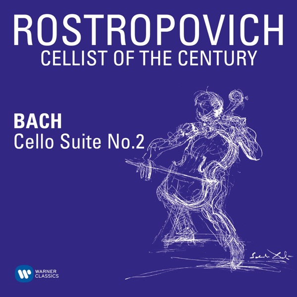 Bach: Cello Suite No. 2 in D Minor, BWV 1008 album cover