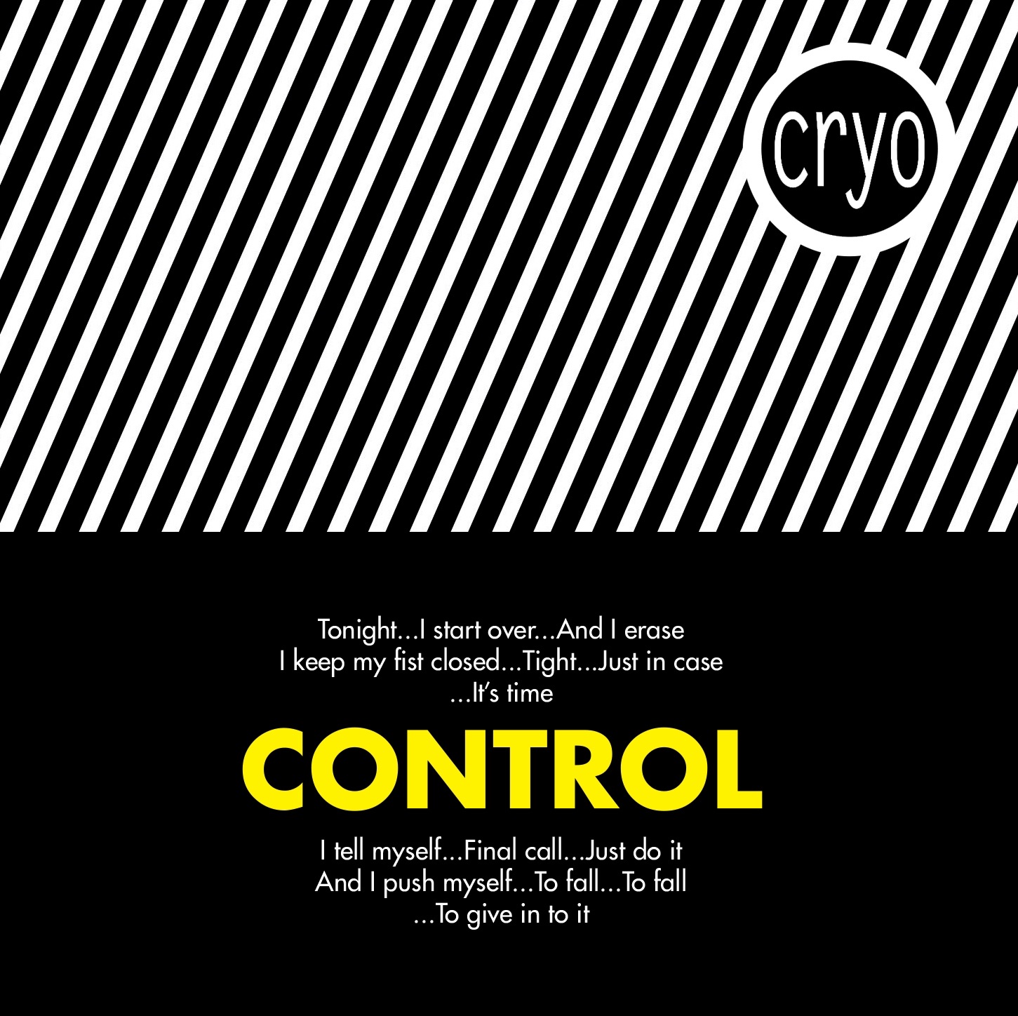 Control album cover