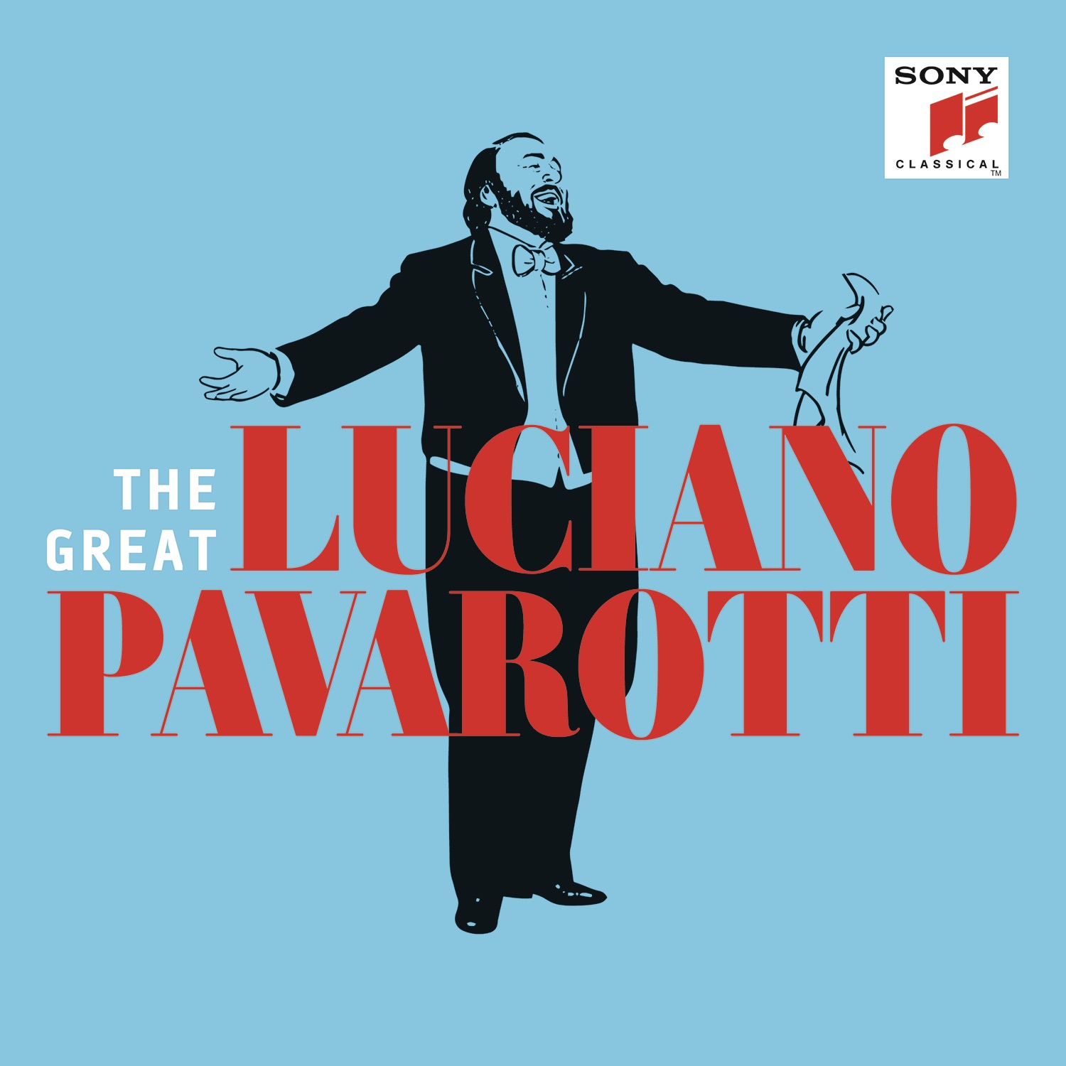 The Great Luciano Pavarotti album cover