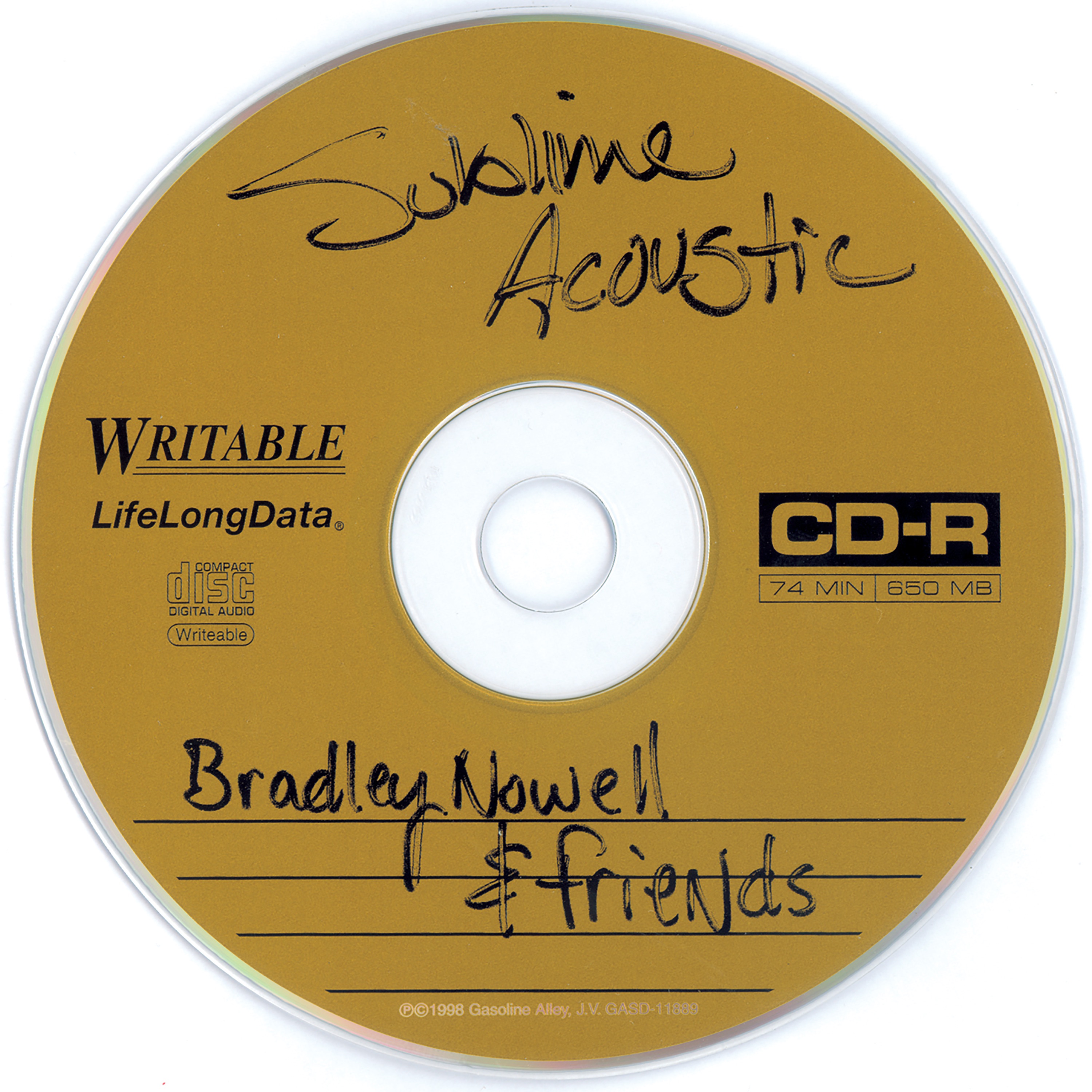 Sublime Acoustic: Bradley Nowell & Friends album cover