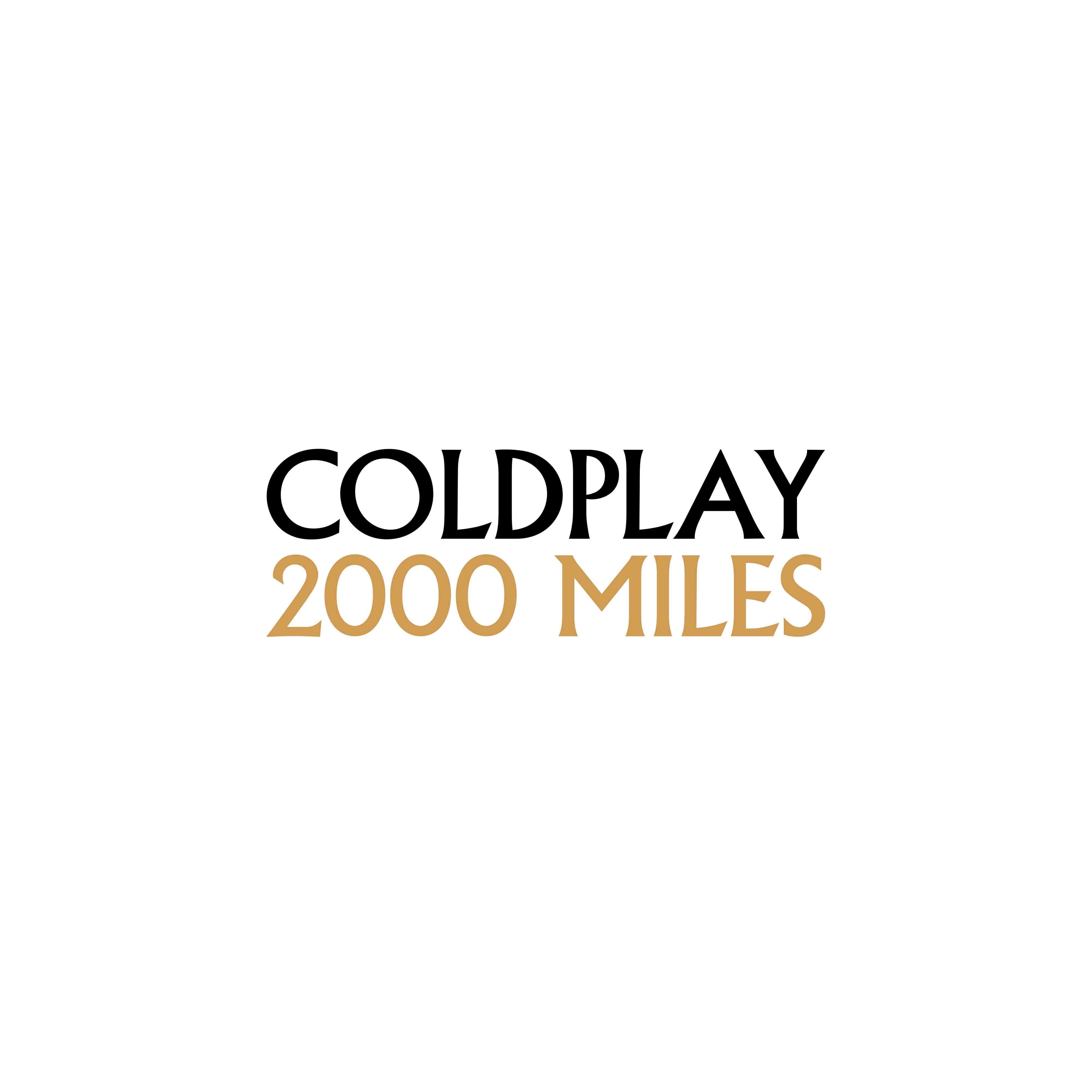 2000 Miles - Single album cover