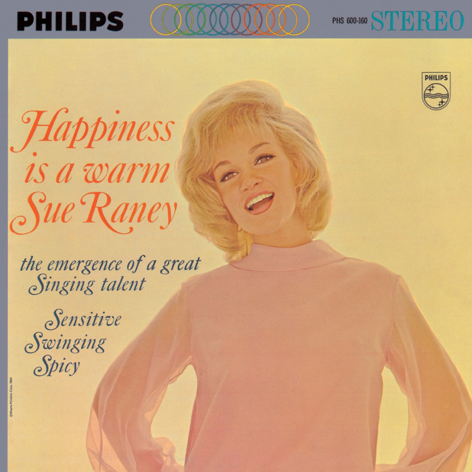 Happiness Is a Warm Sue Raney album cover