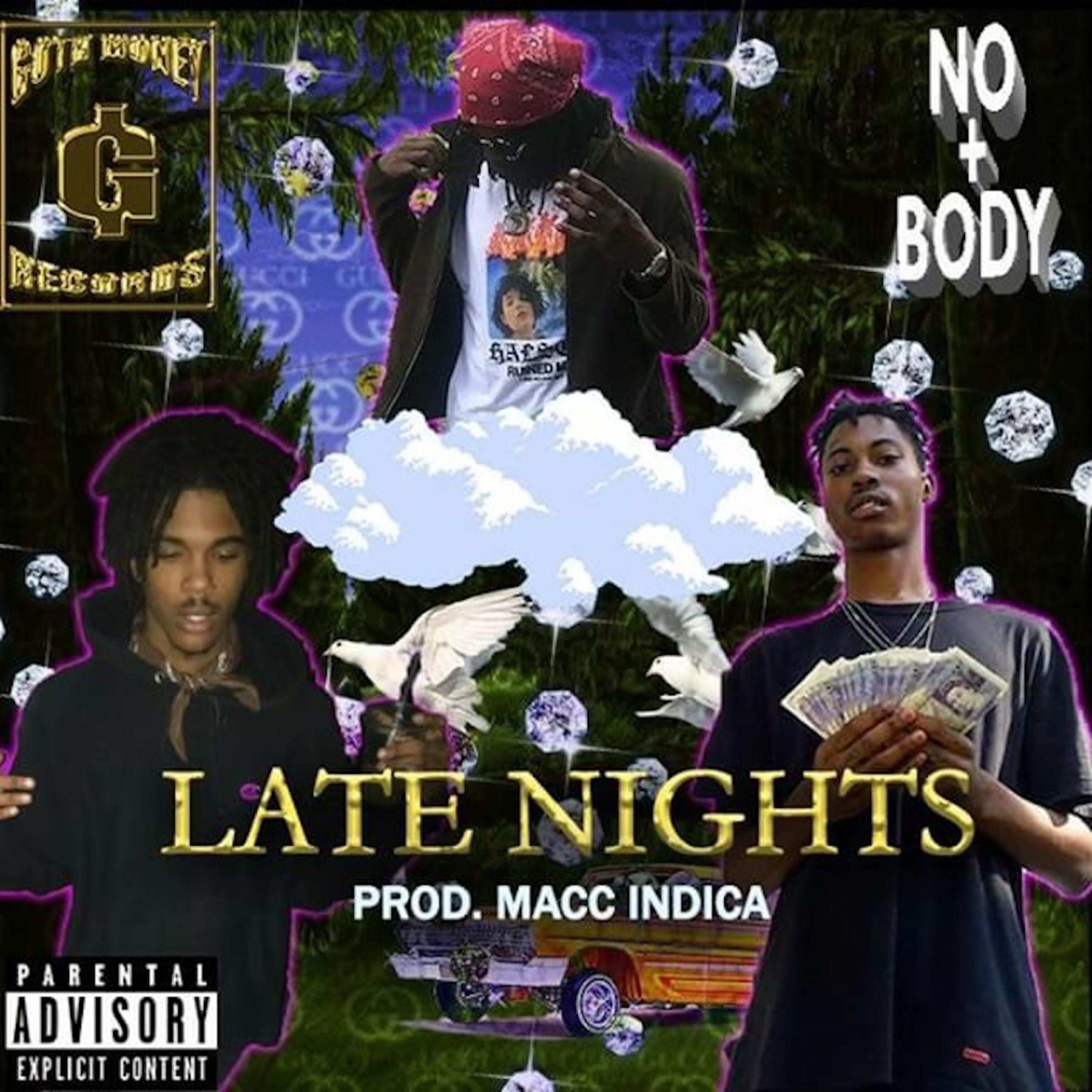 Late Nights (feat. Kane Grocerys & Lil Lowlife) - Single album cover