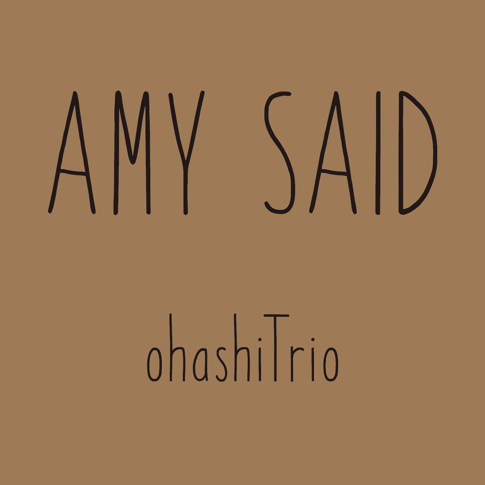 Amy Said - Single album cover