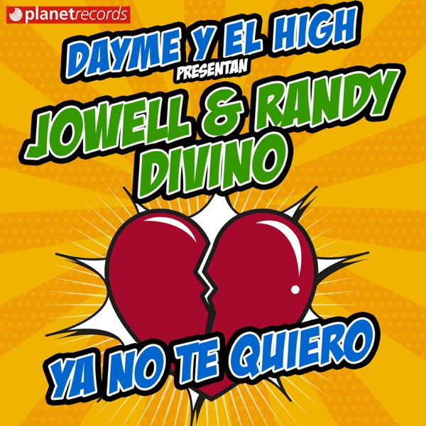 Ya No Te Quiero - Single album cover