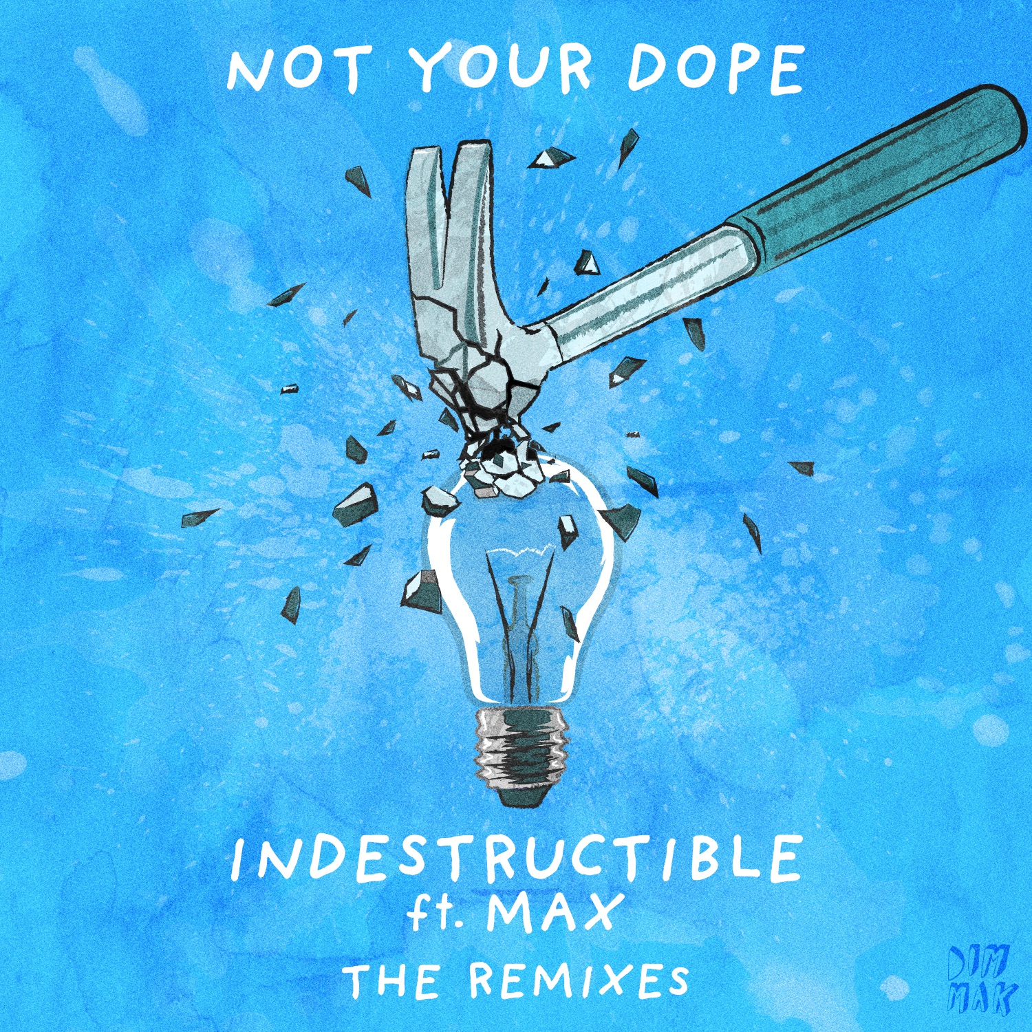 Indestructible (feat. MAX) [The Remixes] - Single album cover