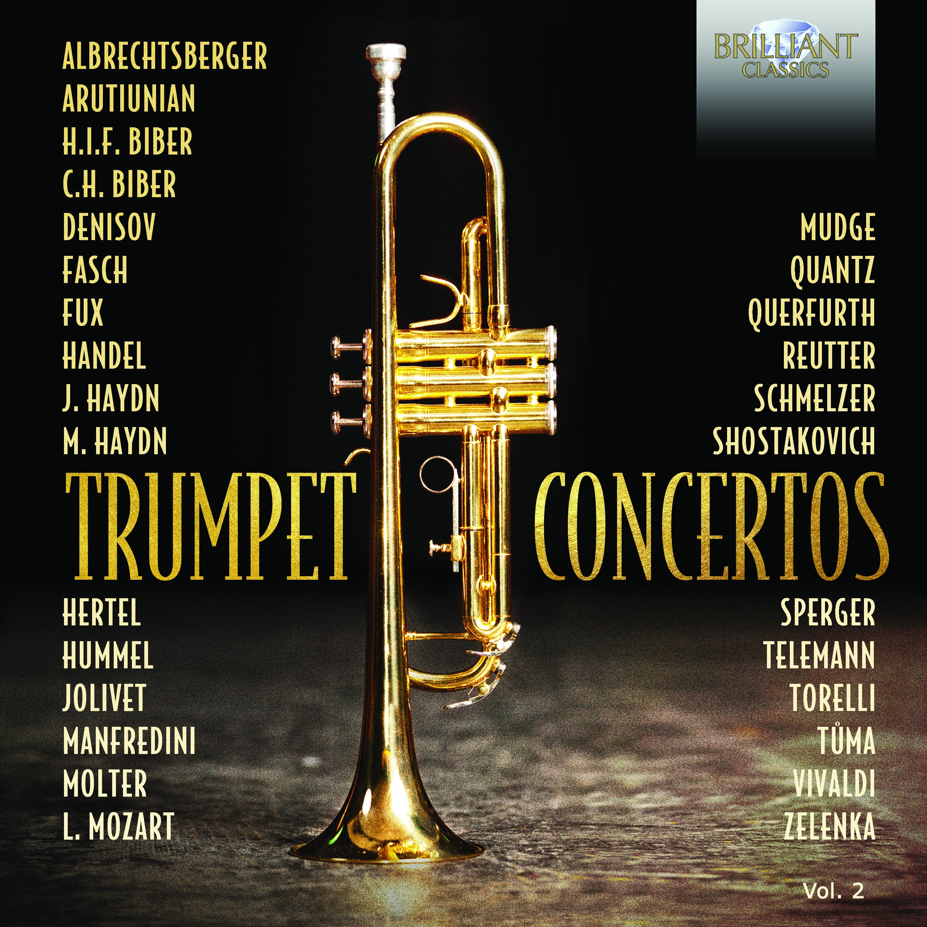 Trumpet Concertos, Vol. 2 album cover
