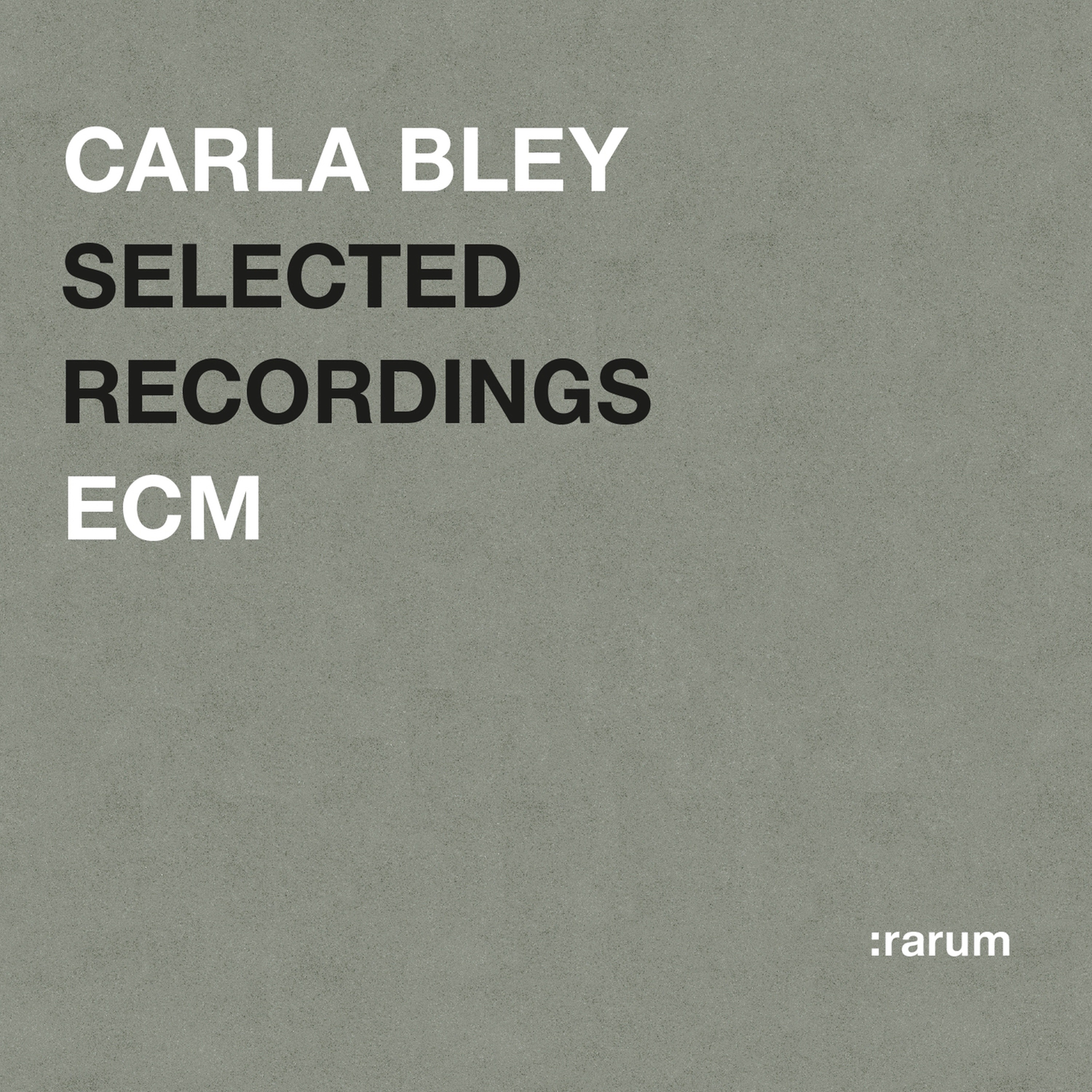 Selected Recordings album cover