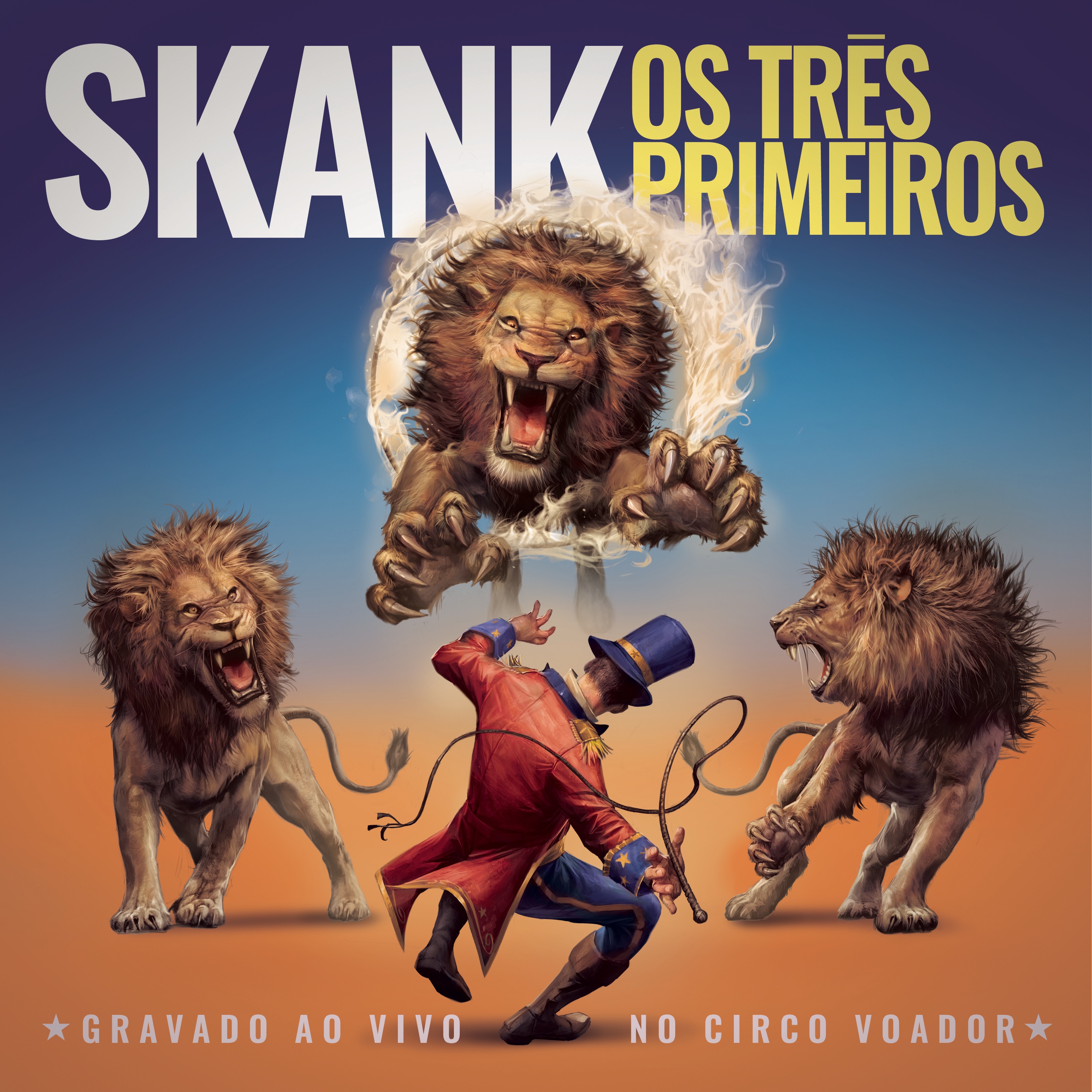 Os Três Primeiros (Gravado Ao Vivo no Circo Voador) album cover