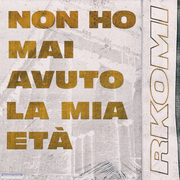 Non Ho Mai Avuto La Mia Età - Single album cover