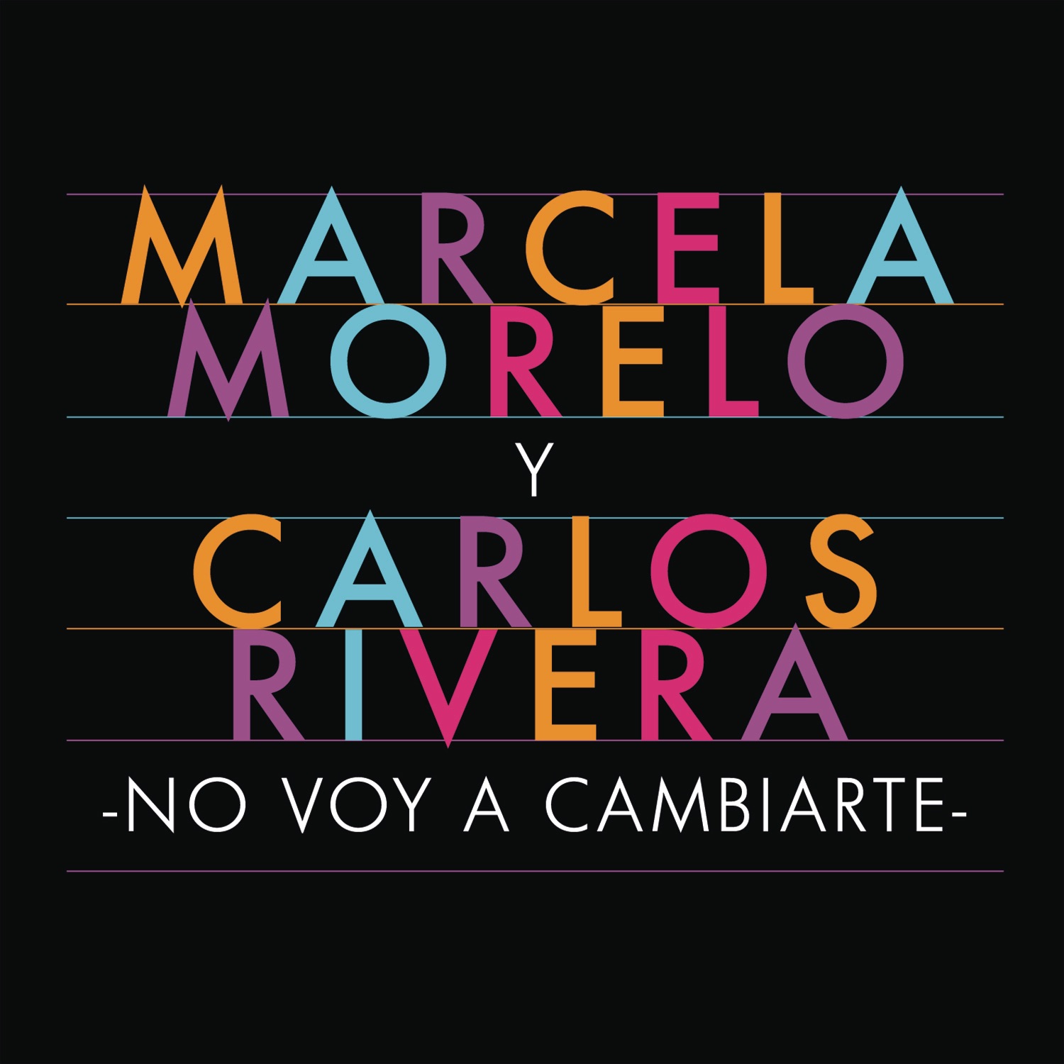 No Voy a Cambiarte - Single album cover