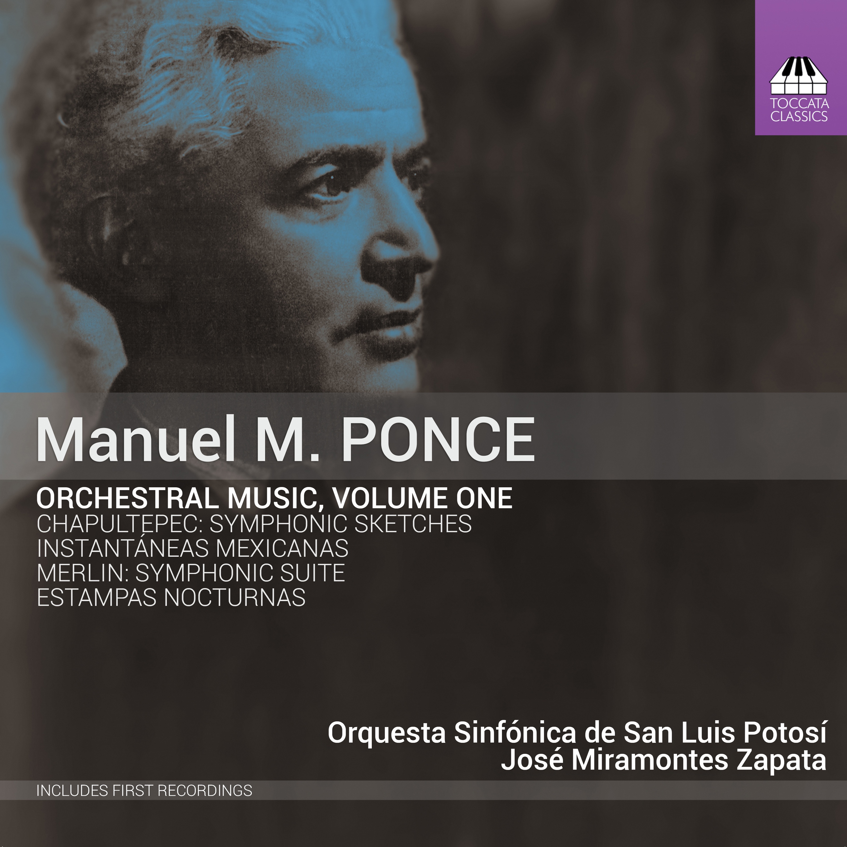 Ponce: Orchestral Music, Vol. 1 (Live) album cover