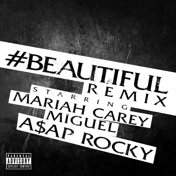 #Beautiful (Remix) [feat. Miguel & A$AP Rocky] - Single album cover