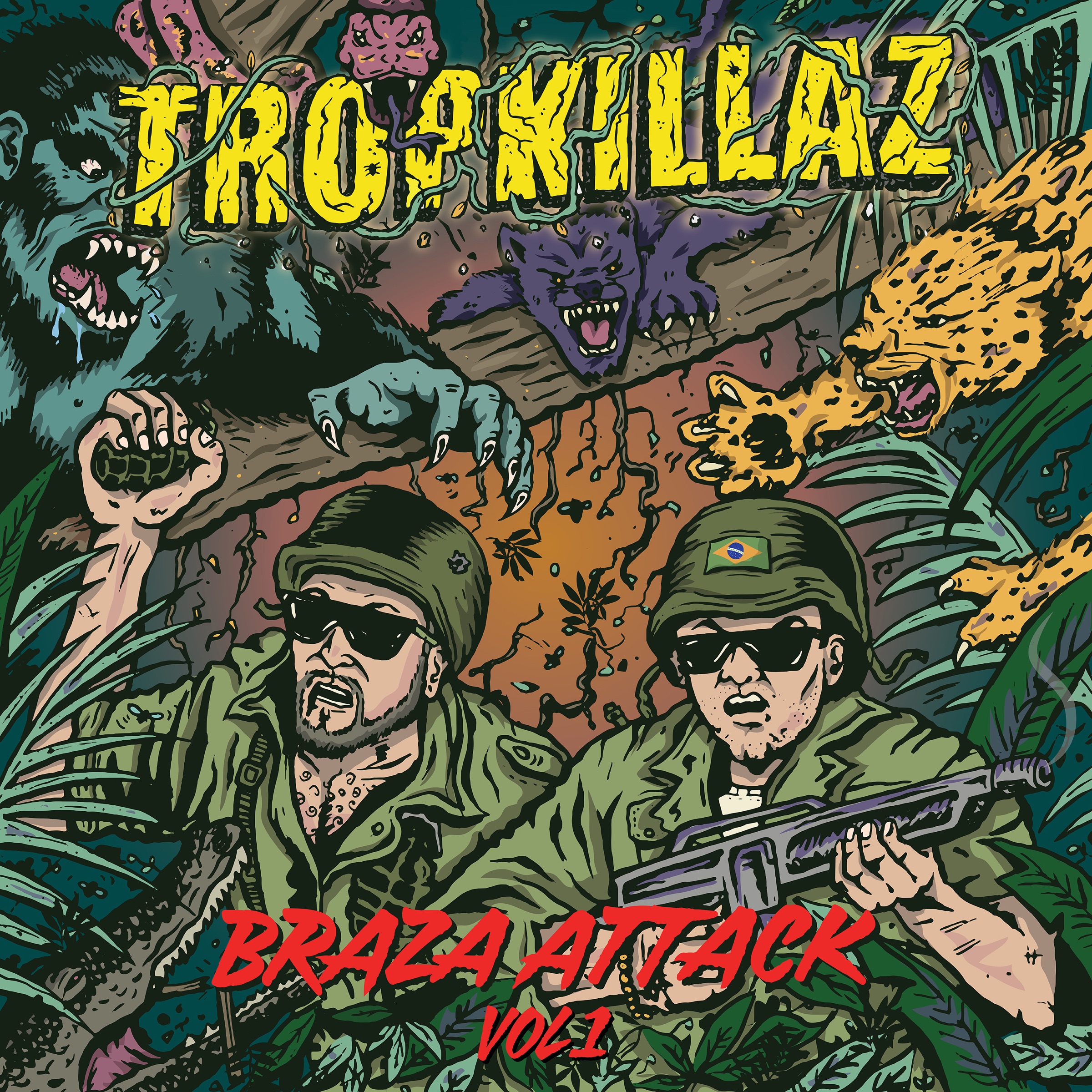 Braza Attack, Vol. 1 - EP album cover