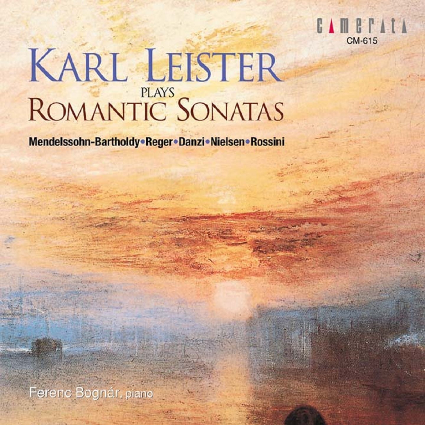 Karl Leister Plays Romantic Sonatas album cover
