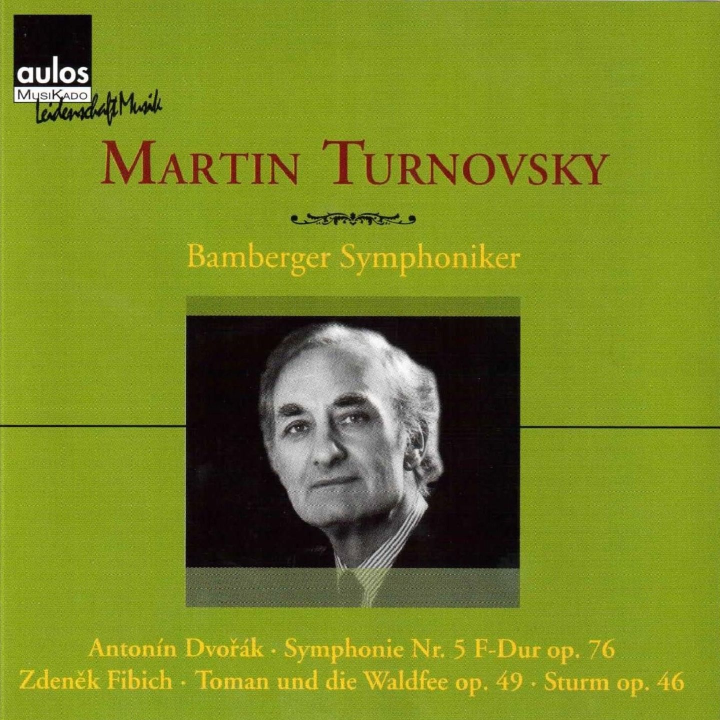 Dvořák: Symphony No. 5 & Fibich: Toman album cover