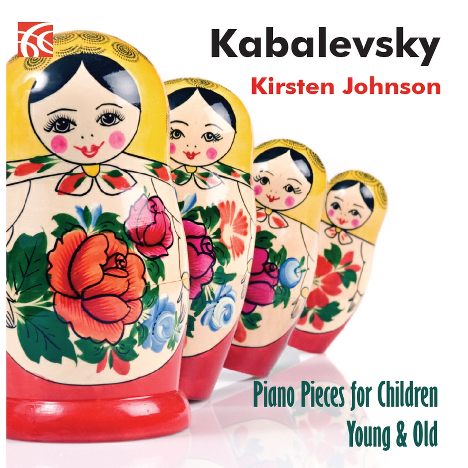 Kabalevsky: Piano Pieces for Children Young & Old album cover