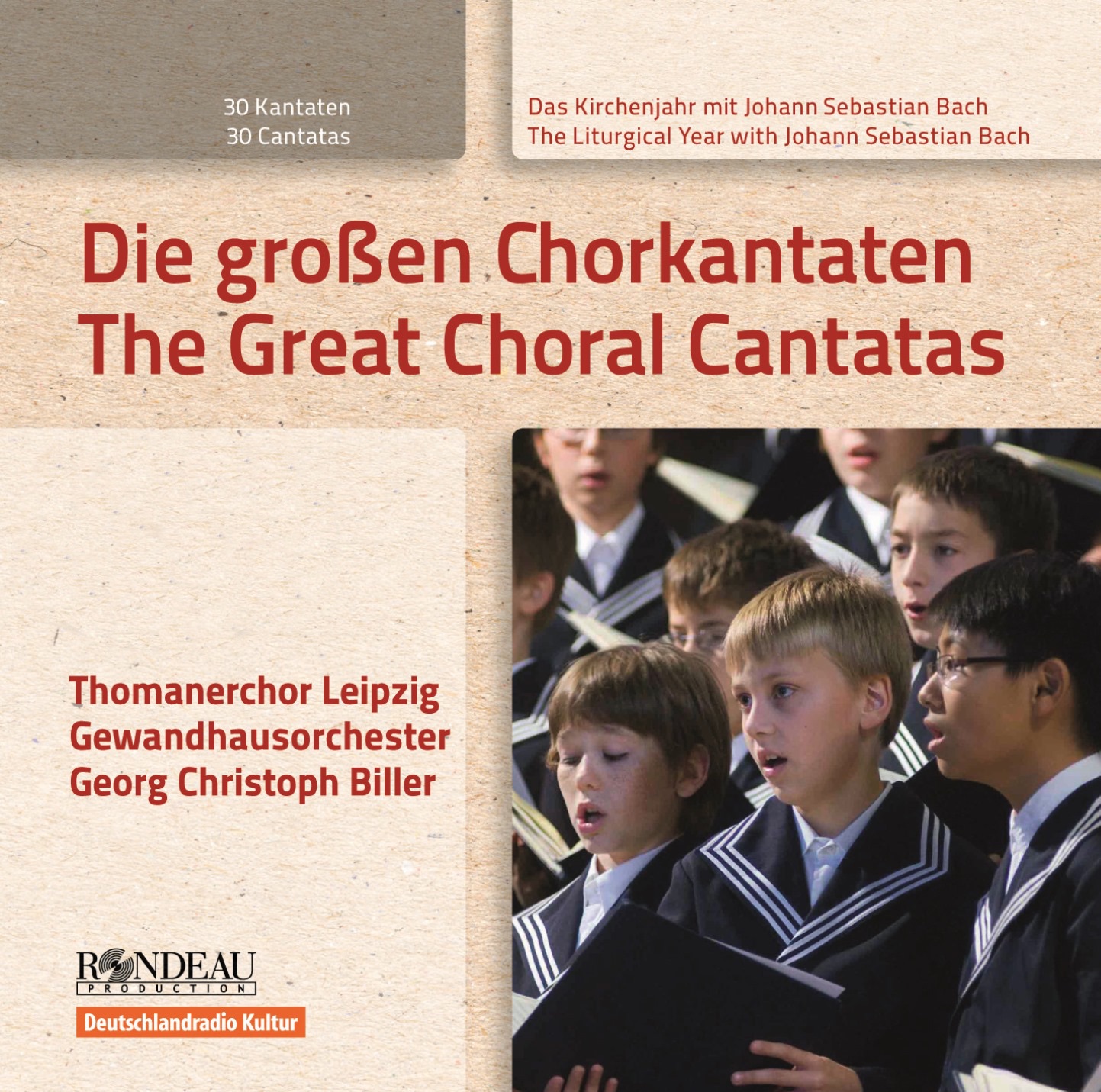 J.S. Bach: Die großen Chorkantaten album cover