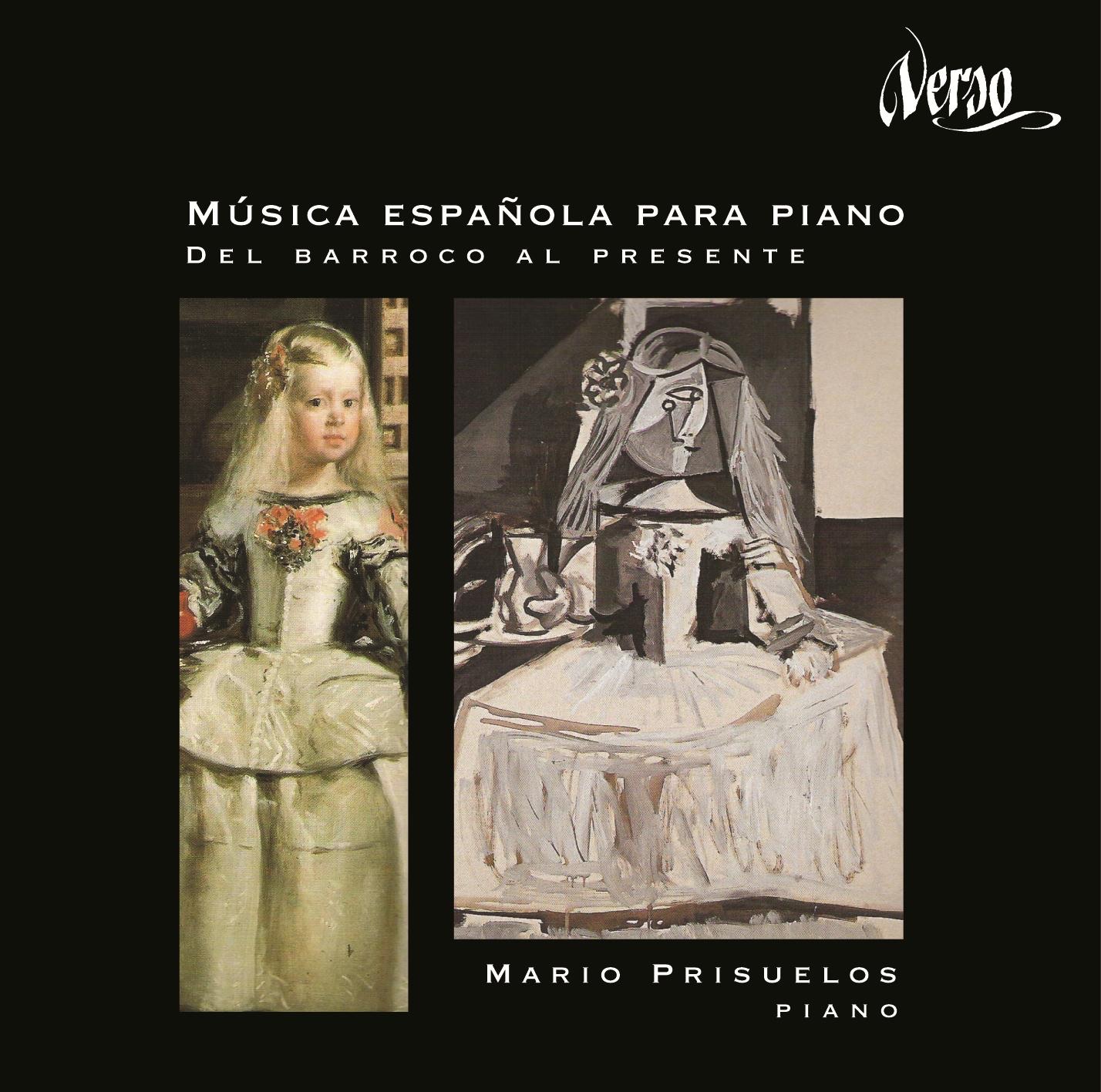 Musica espanola para piano Del Barroco al presente album cover