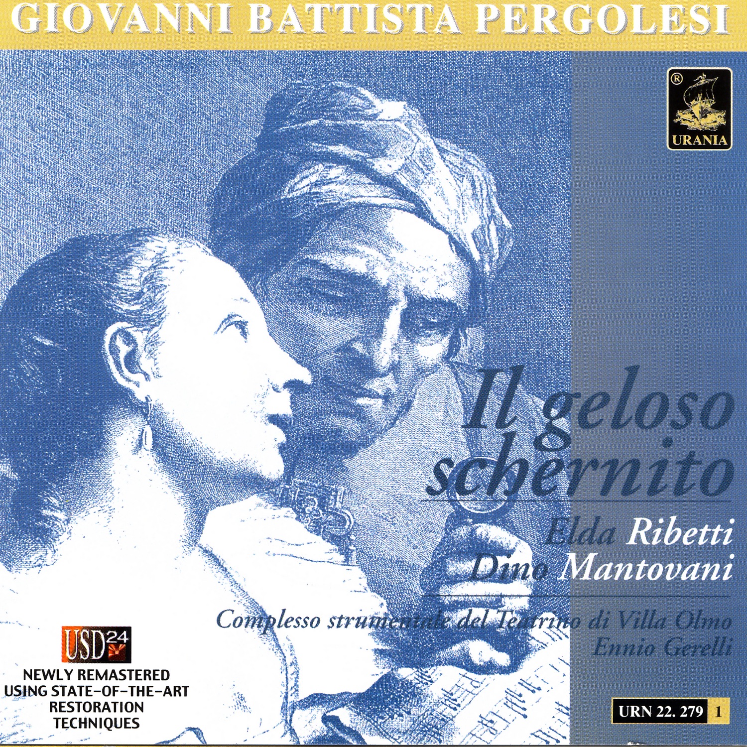 Pergolesi: Il geloso schernito album cover