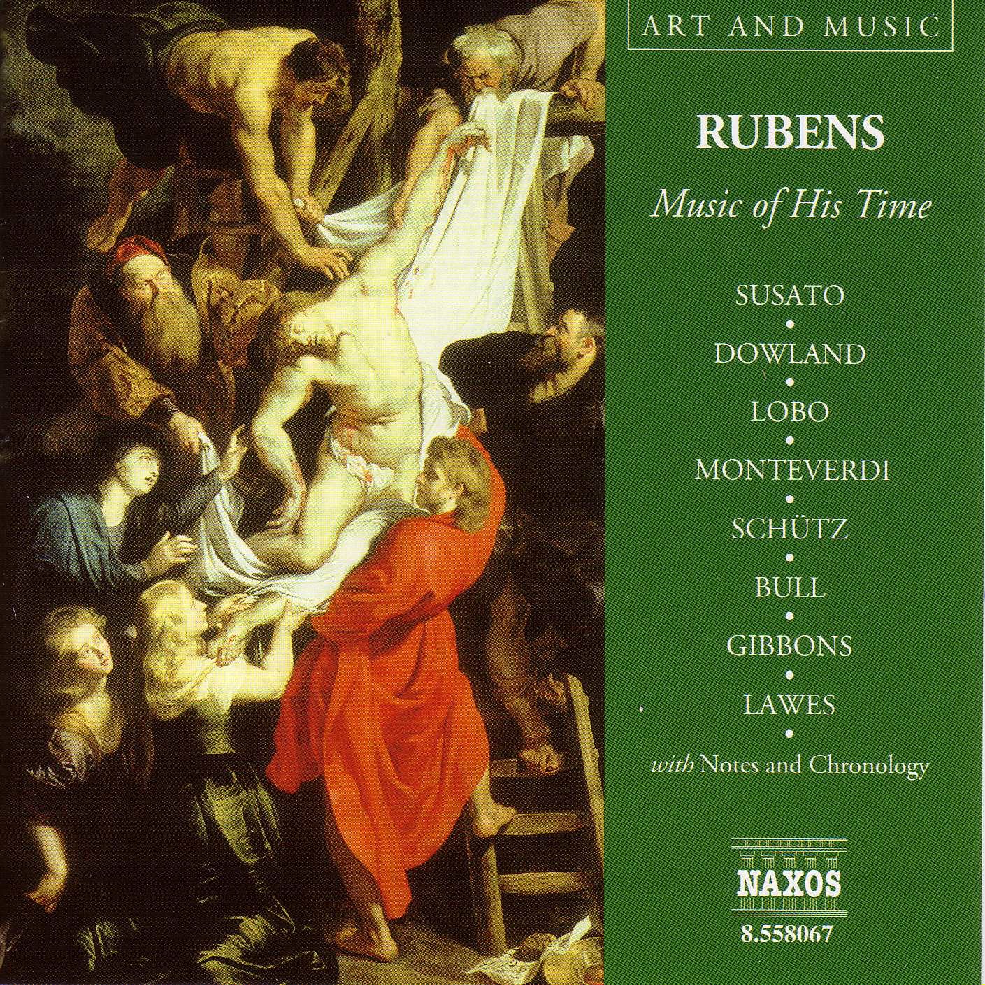 Art & Music: Rubens - Music of His Time album cover