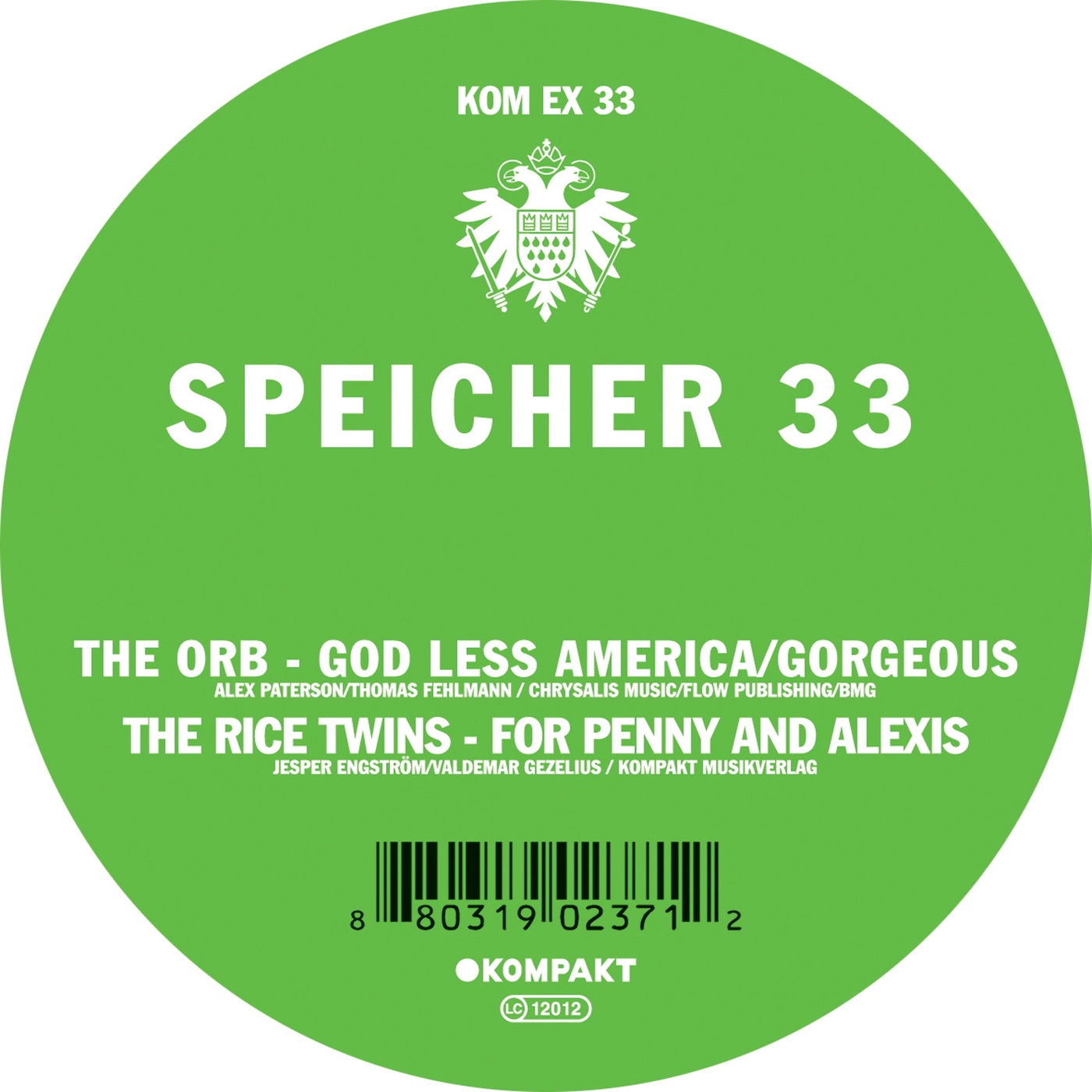 Speicher 33 - Single album cover