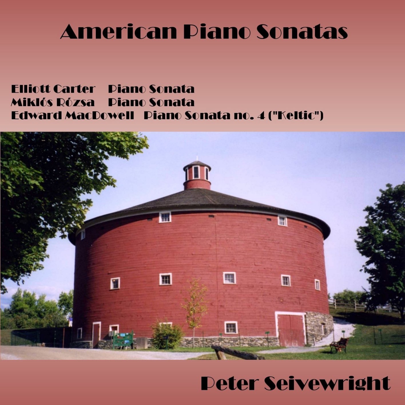 American Piano Sonatas album cover