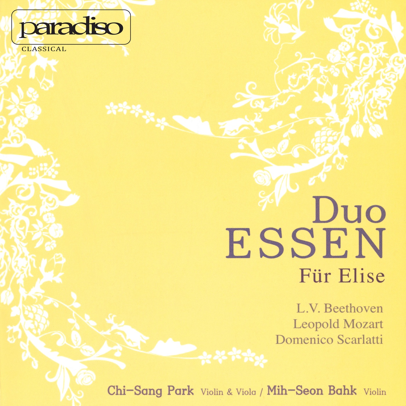 Beethoven: Für Elise - Mozart: 12 Duette - Scarlatti: Sonata in E Major & Sonata in Bb Major album cover
