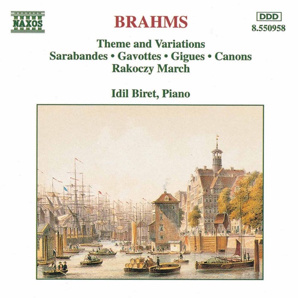 Brahms: Theme and Variations - Sarabandes - Gavottes album cover