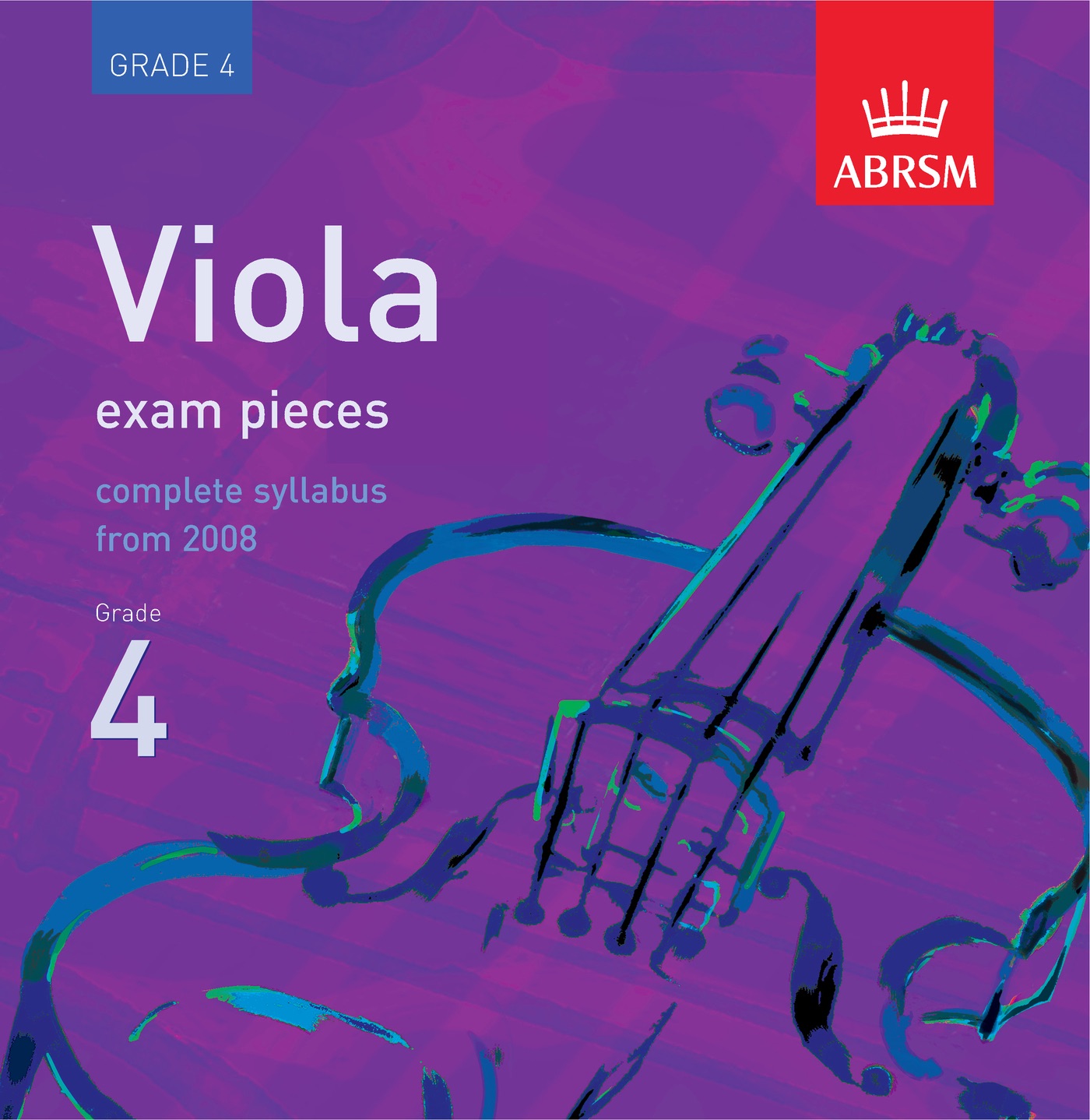 Viola Exam Pieces 2008 - 2015, ABRSM Grade 4 album cover