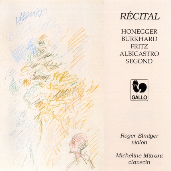 Recital of Swiss Composers for Violin & Harpsichord album cover